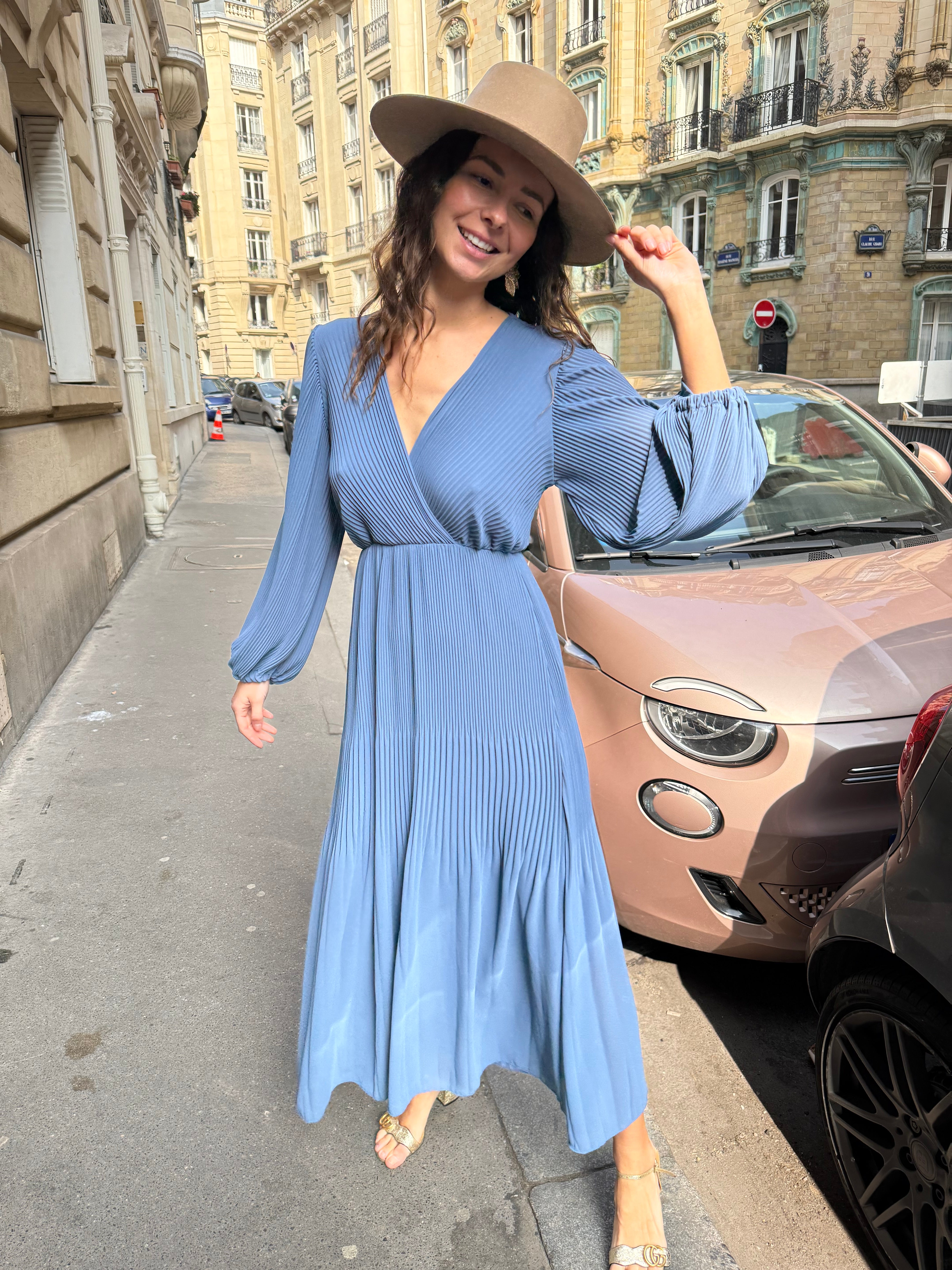 Robe Stella bleu clair