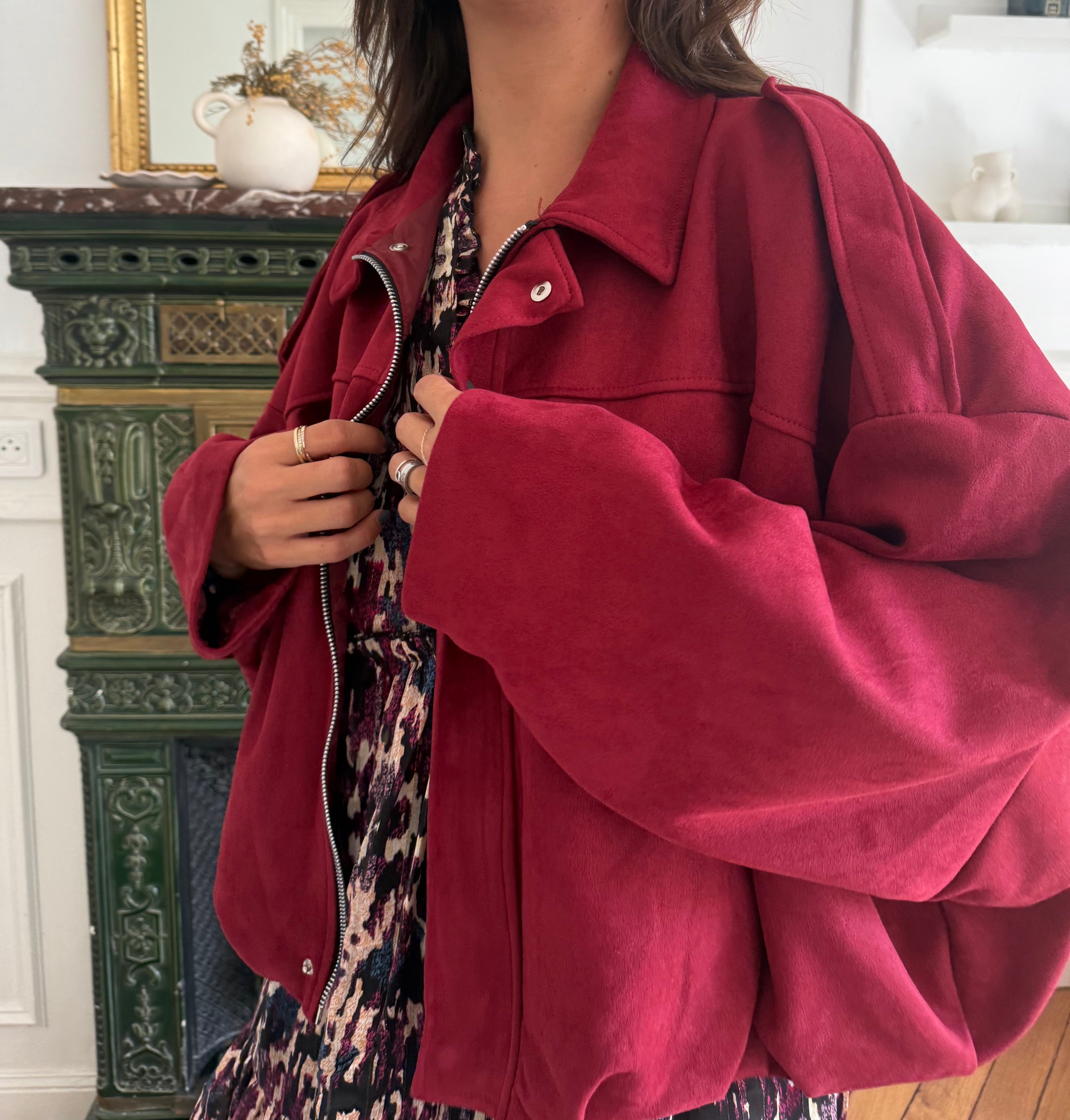 Bombers Solal bordeaux taille unique