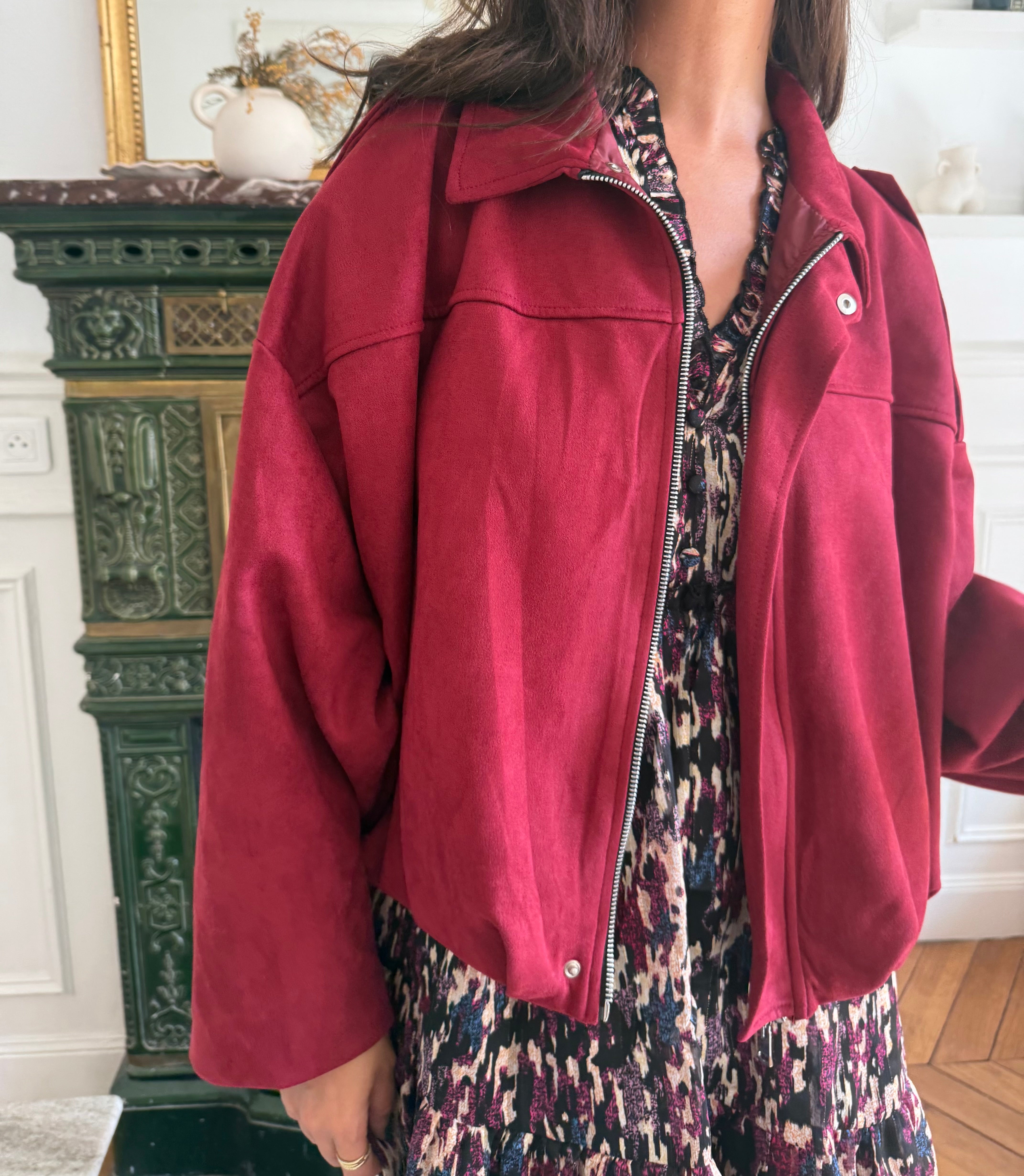 Bombers Solal bordeaux taille unique