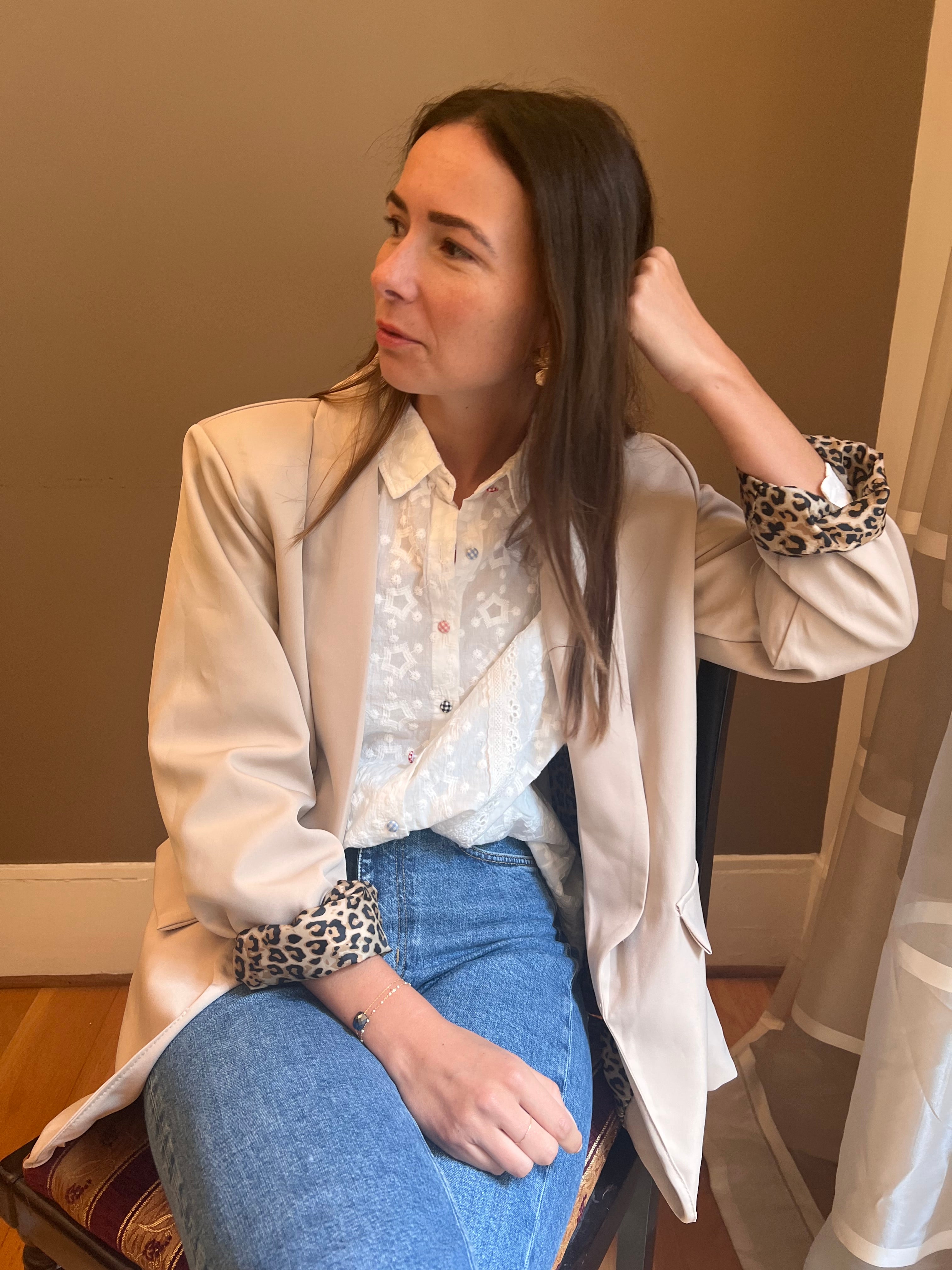 Blazer Ninoa TAILLE UNIQUE DU 34 AU 44