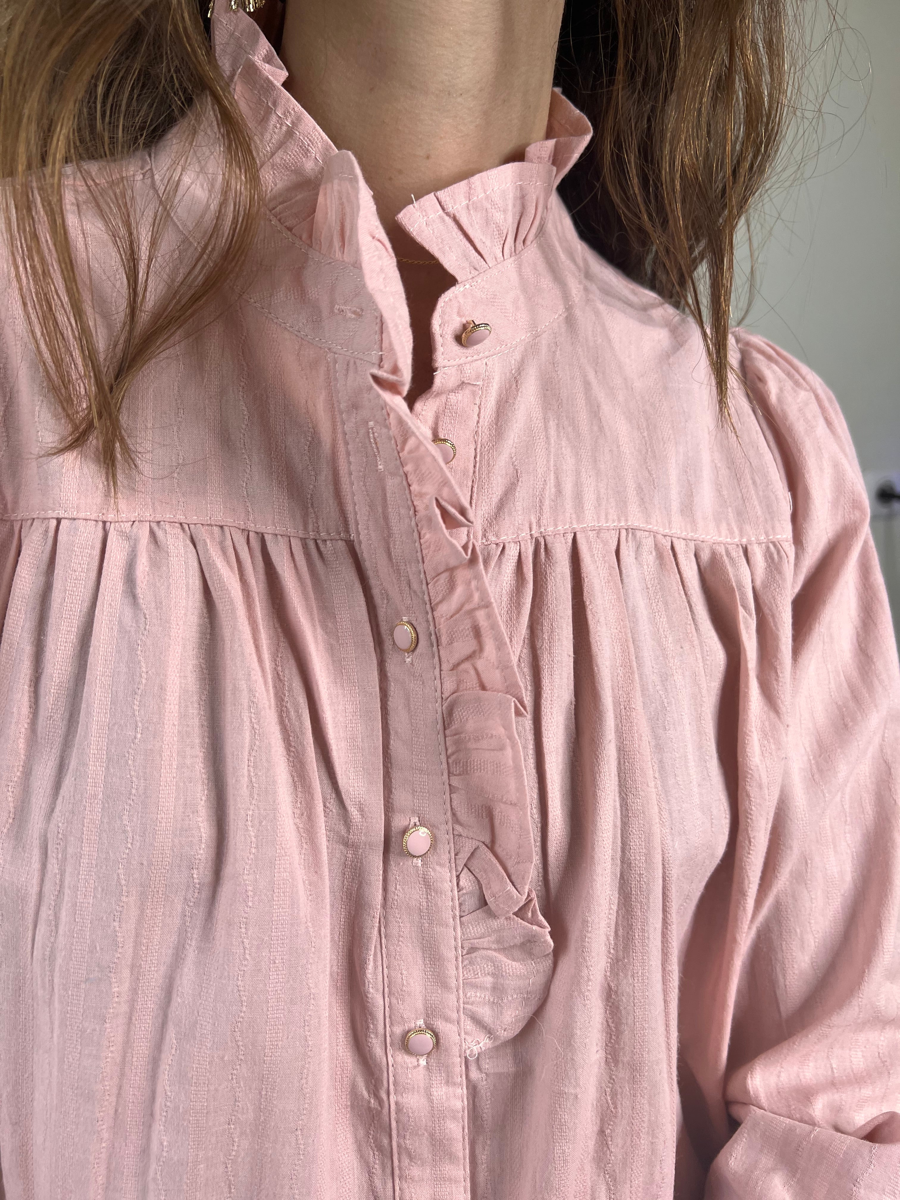 Chemise Cassandre Rose