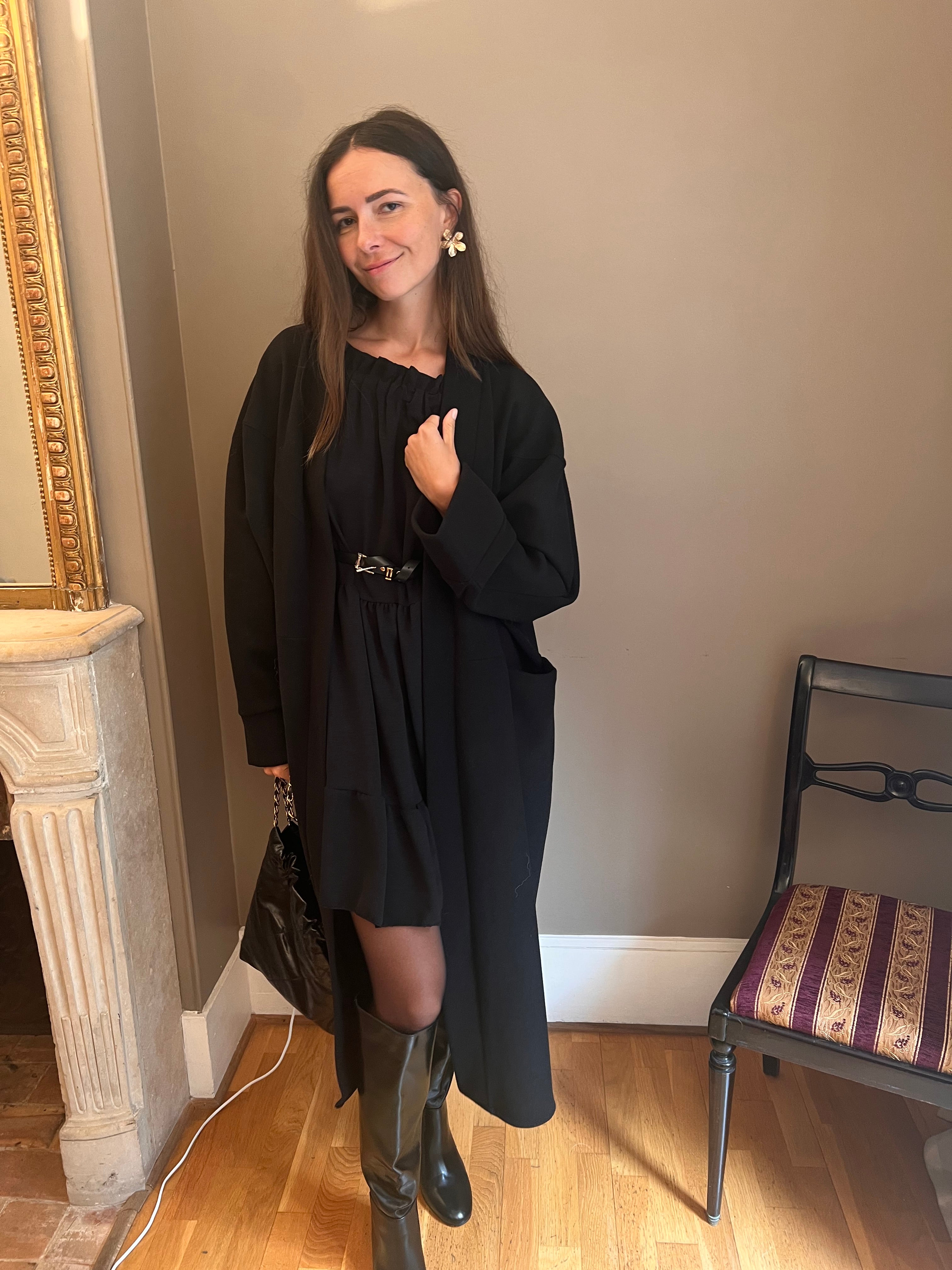 Manteau Alma Noir
