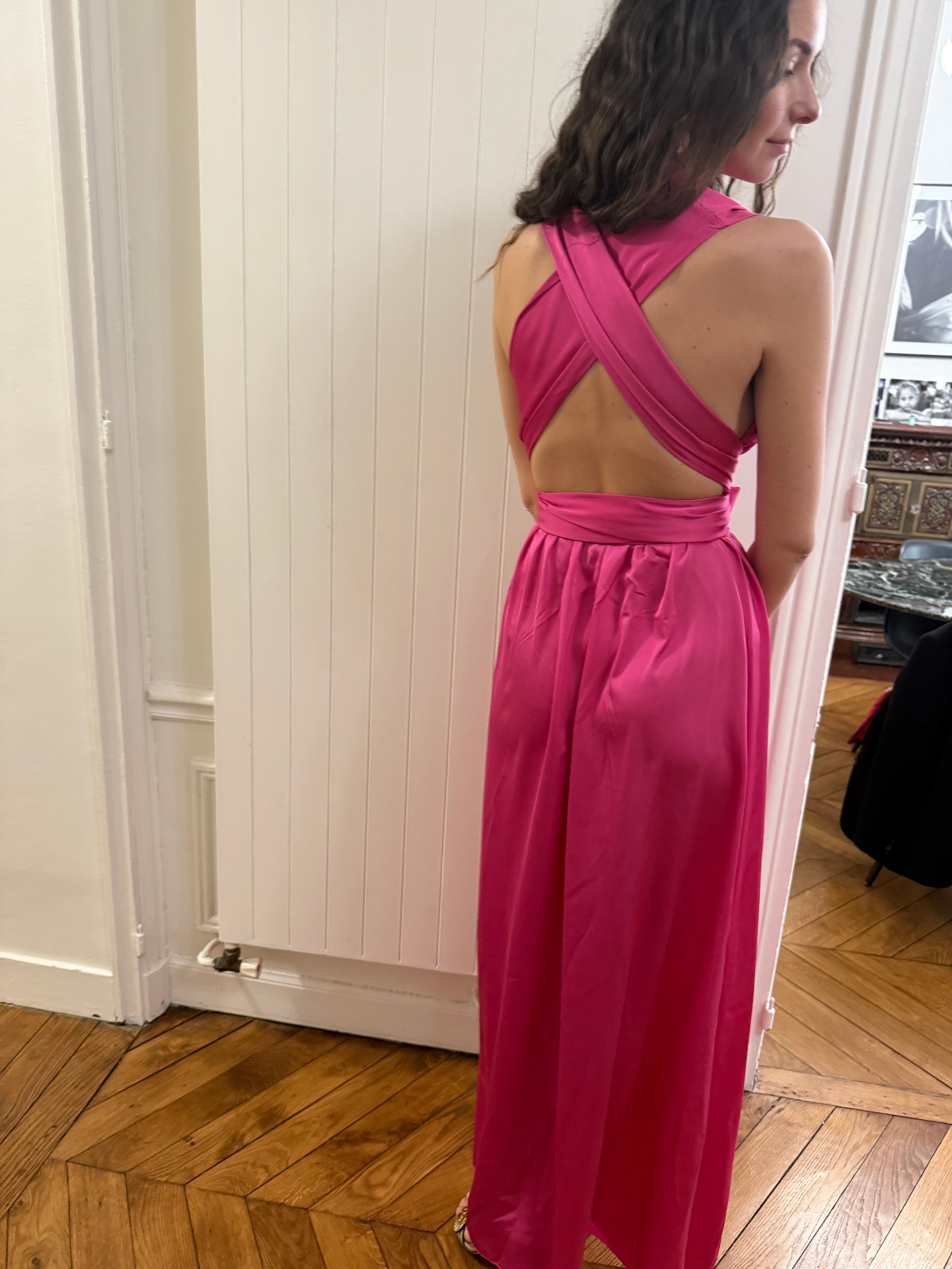 Robe Téra multi position fushia