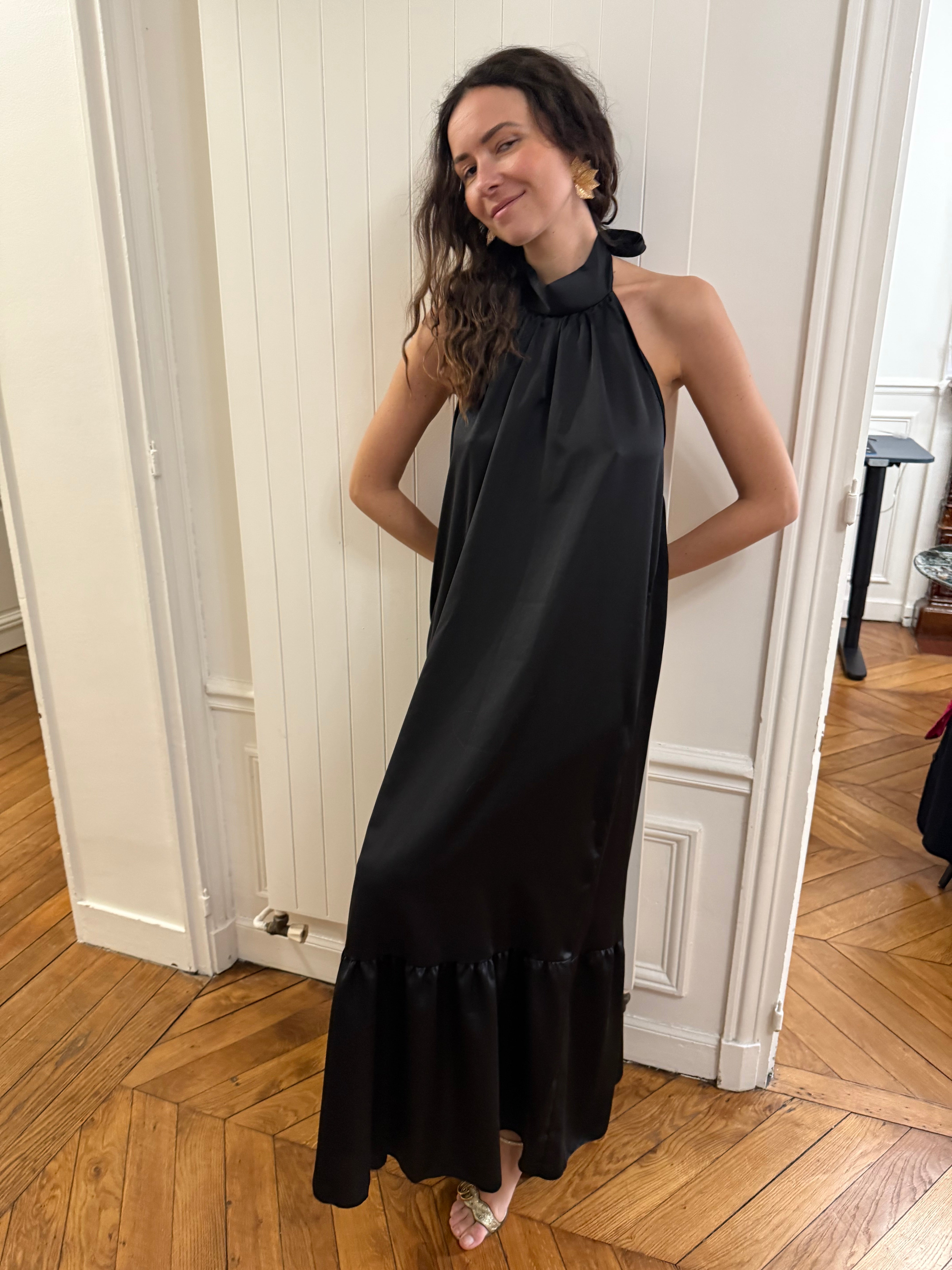 Robe Olga noir