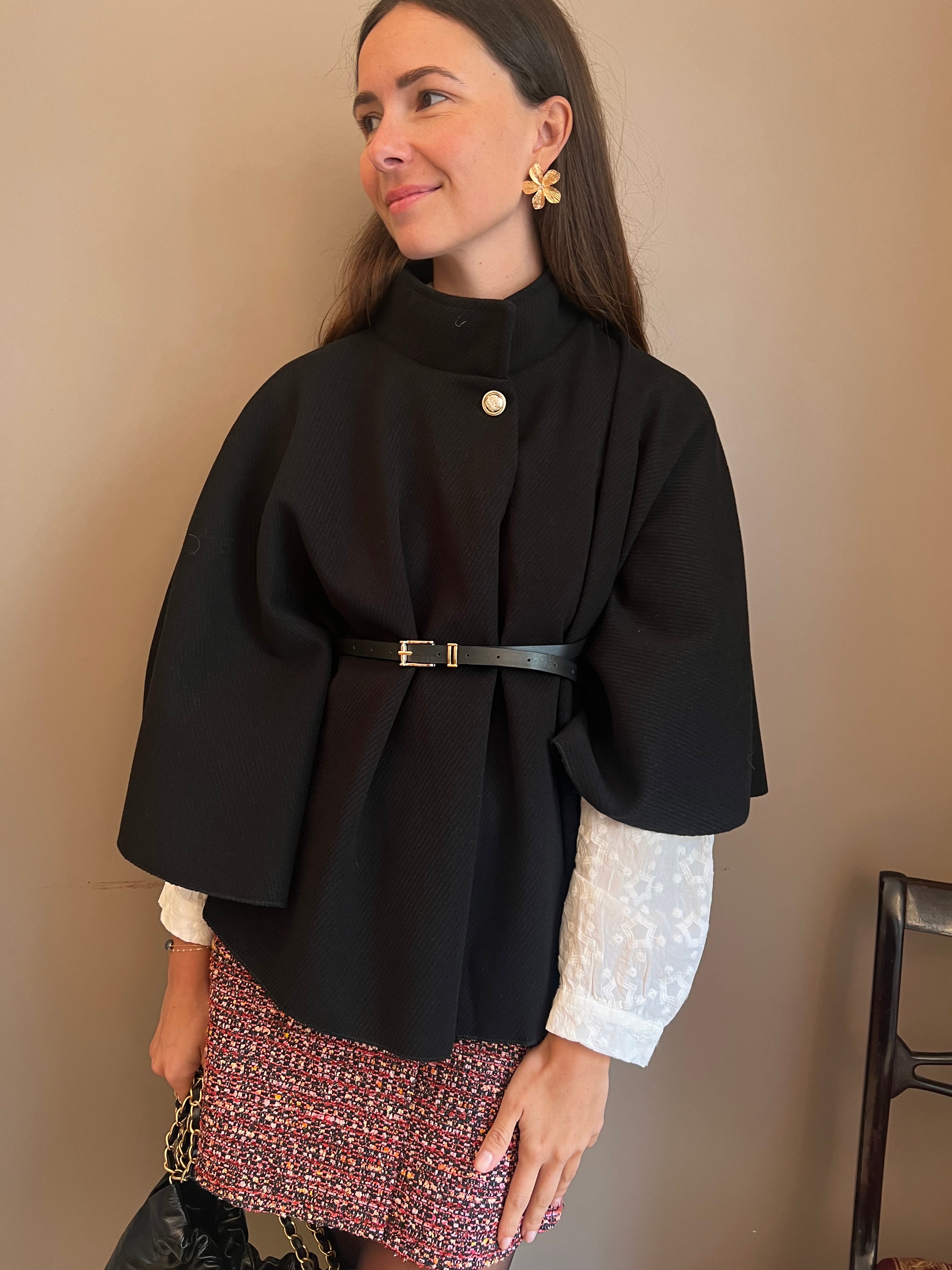 Capeline Jina noir taille unique du 34 au 46