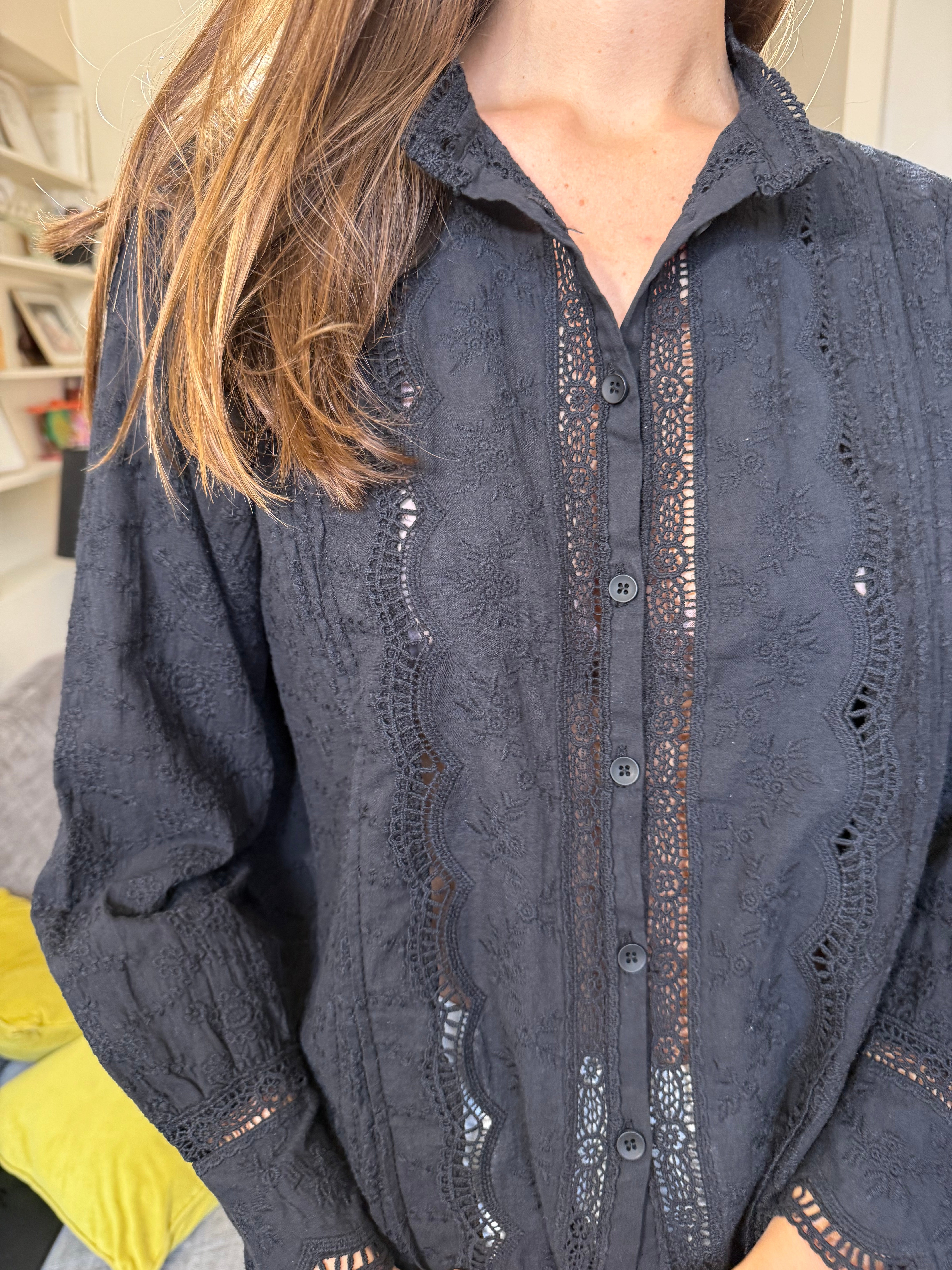 Chemise Nanie Noir