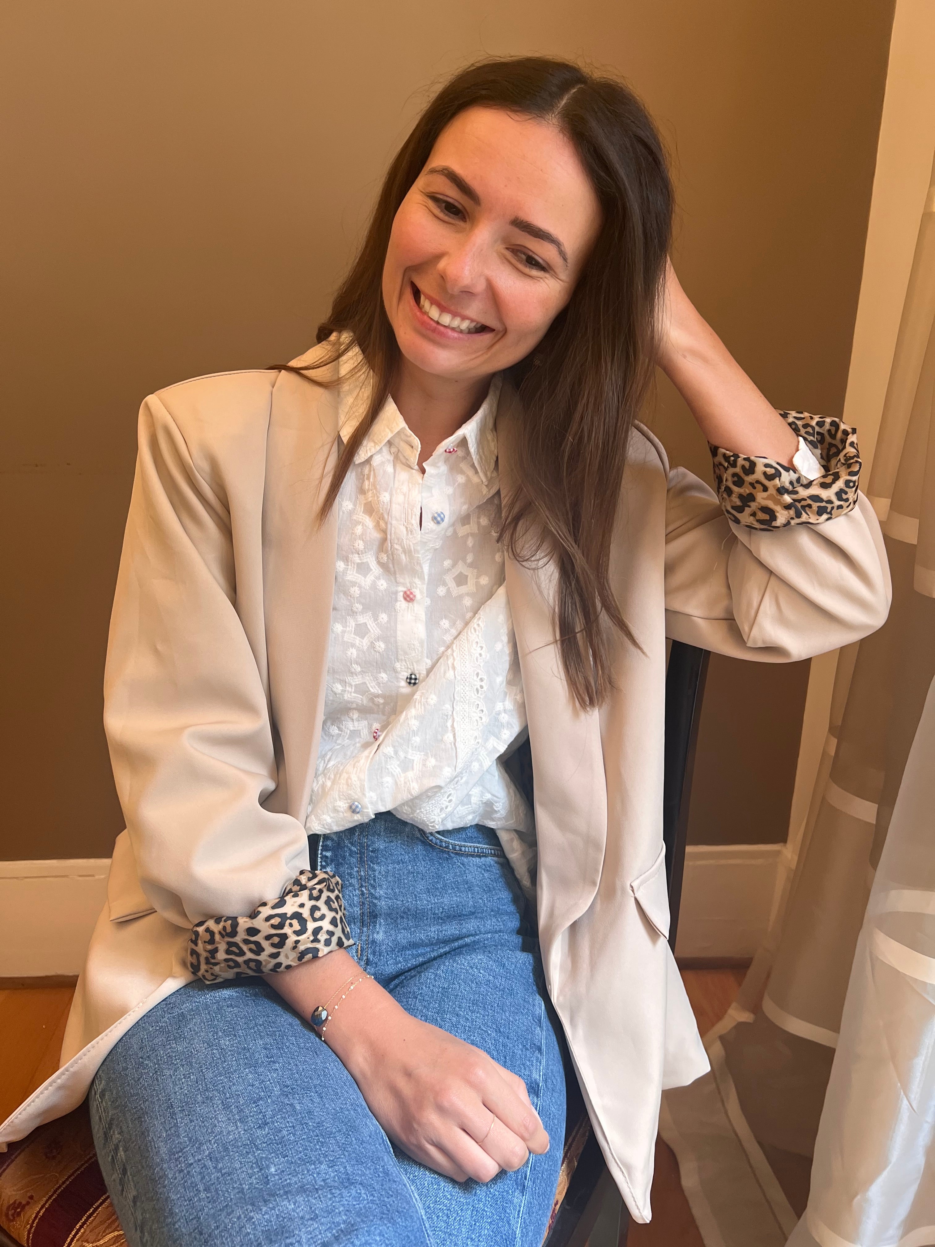 Blazer Ninoa TAILLE UNIQUE DU 34 AU 44