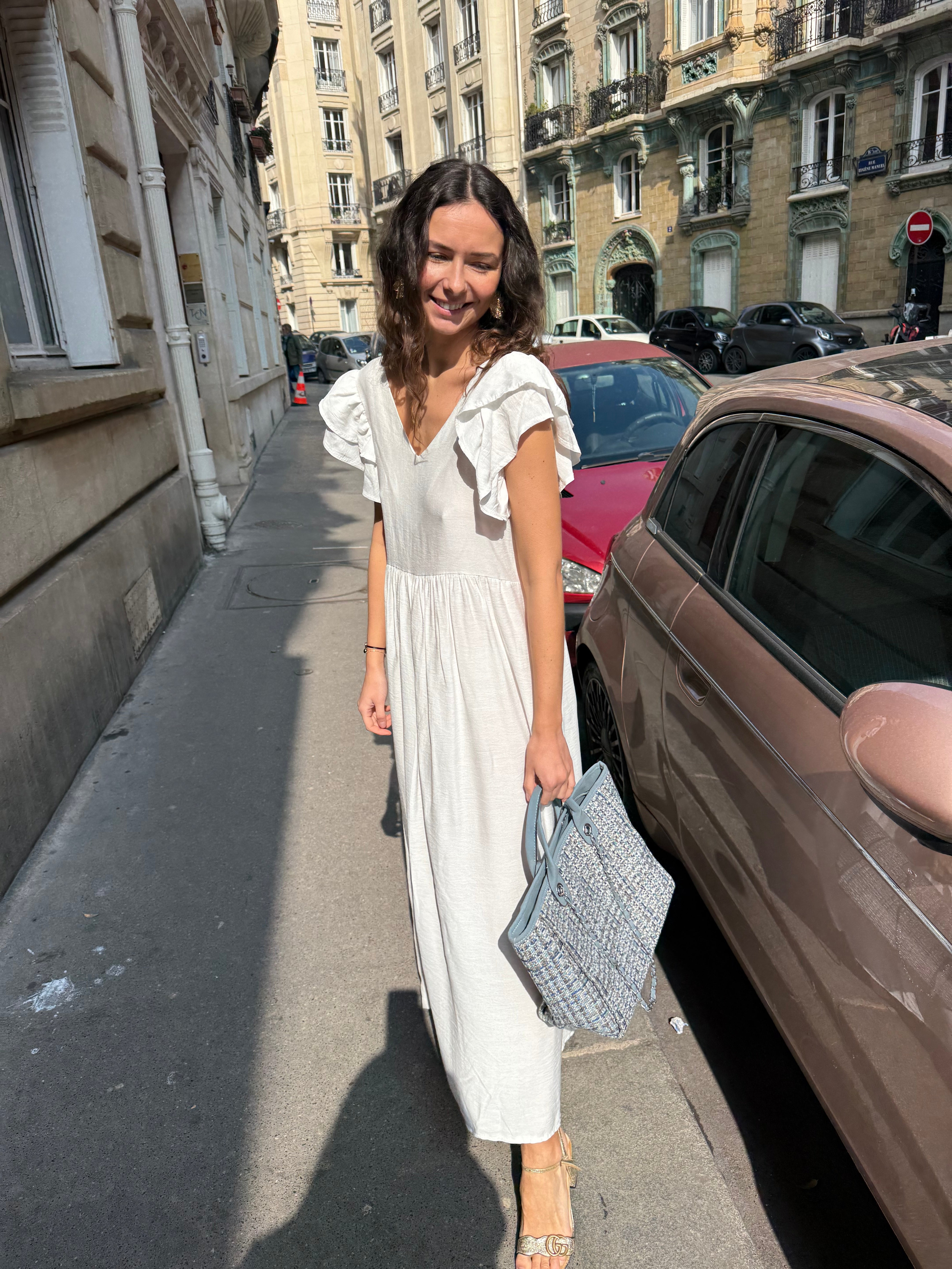 Robe AVA blanche