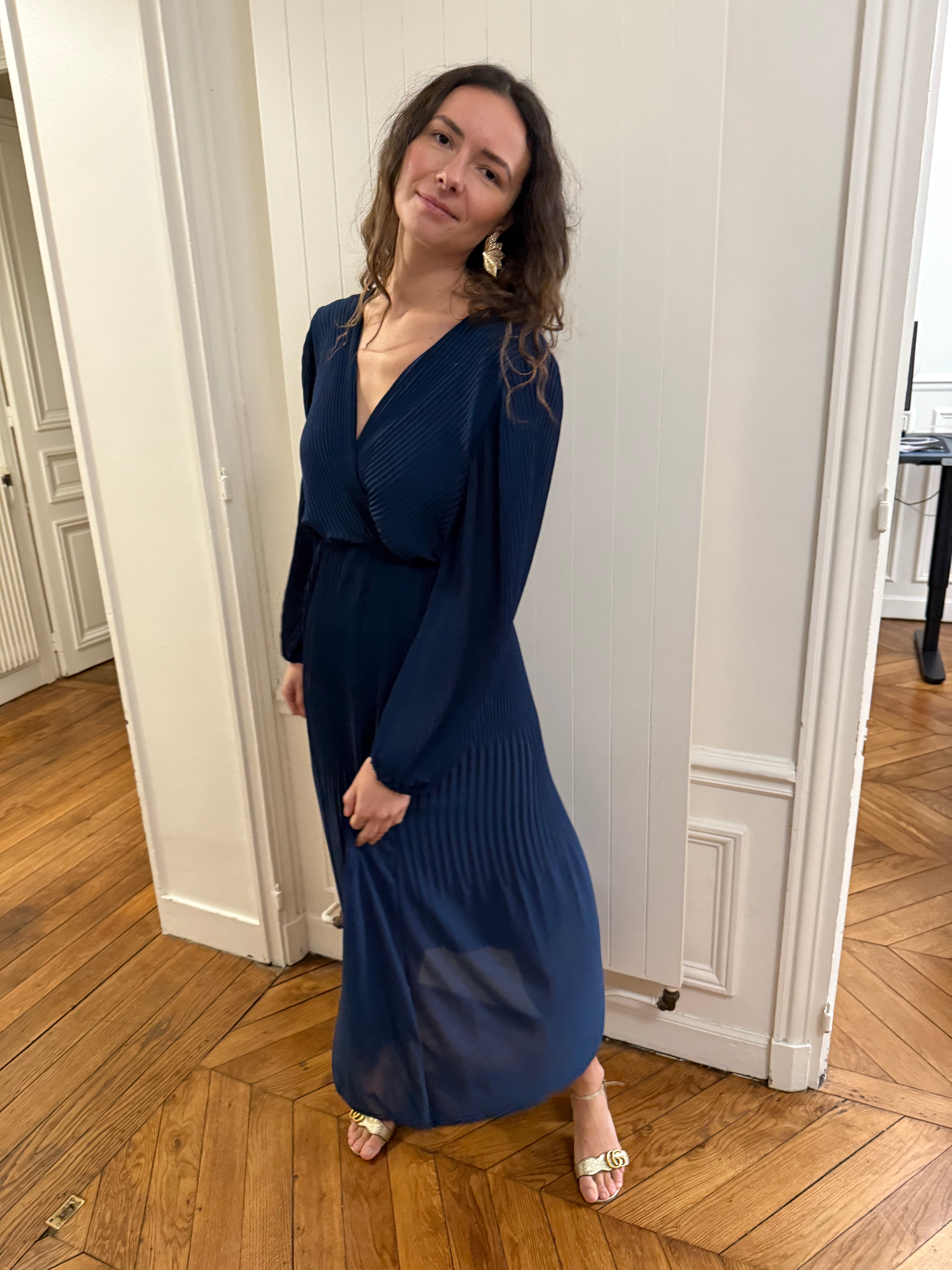 Robe Stella bleu foncé