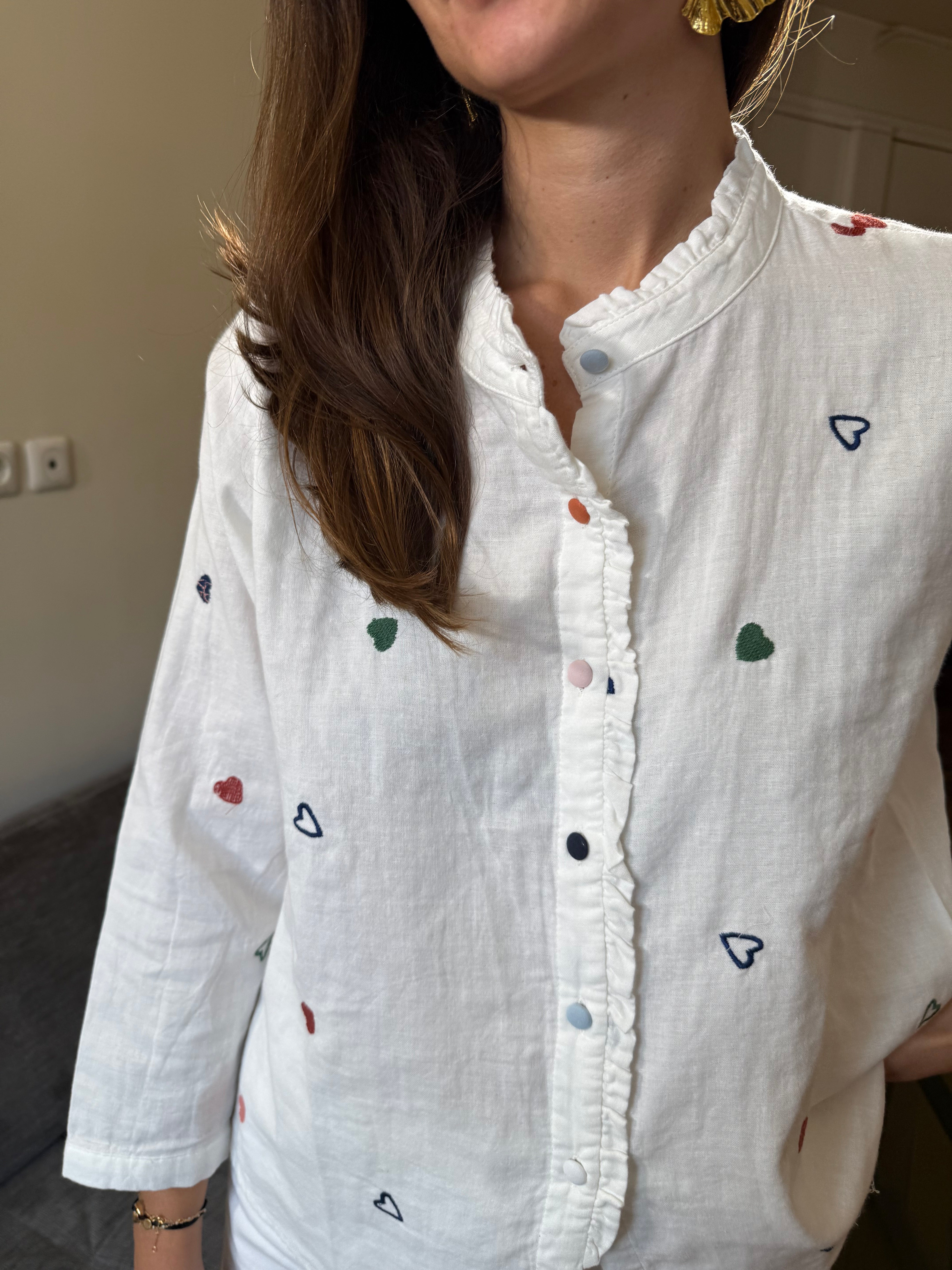 Chemise Coeur 2 coloris