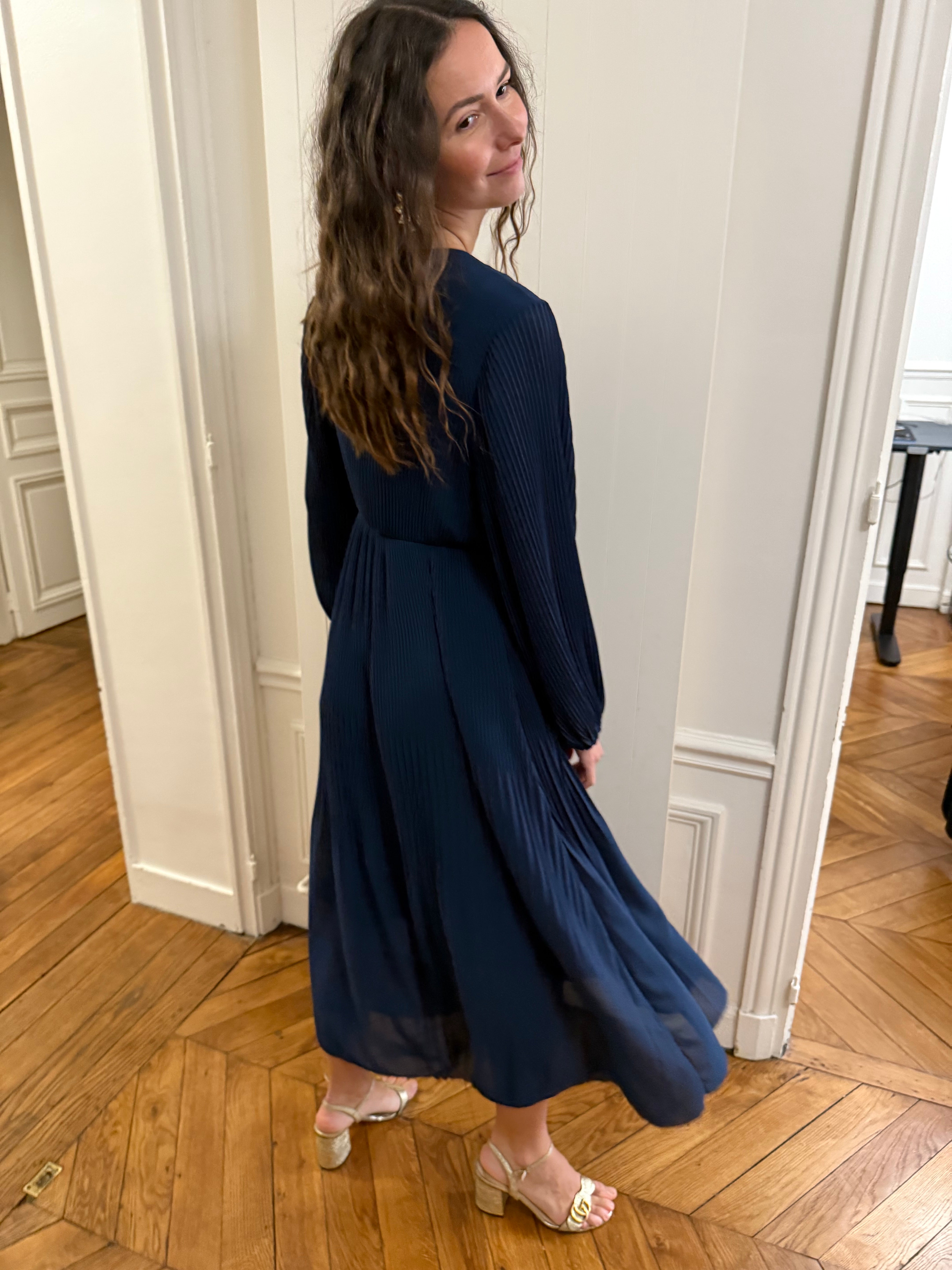 Robe Stella bleu foncé