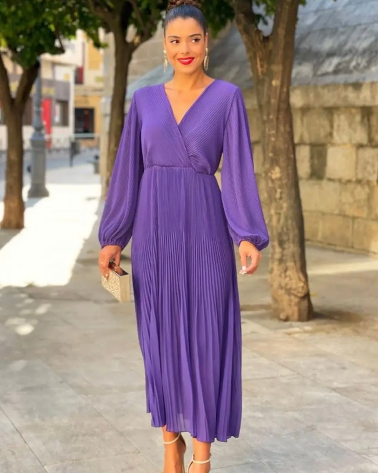 Robe Stella violette