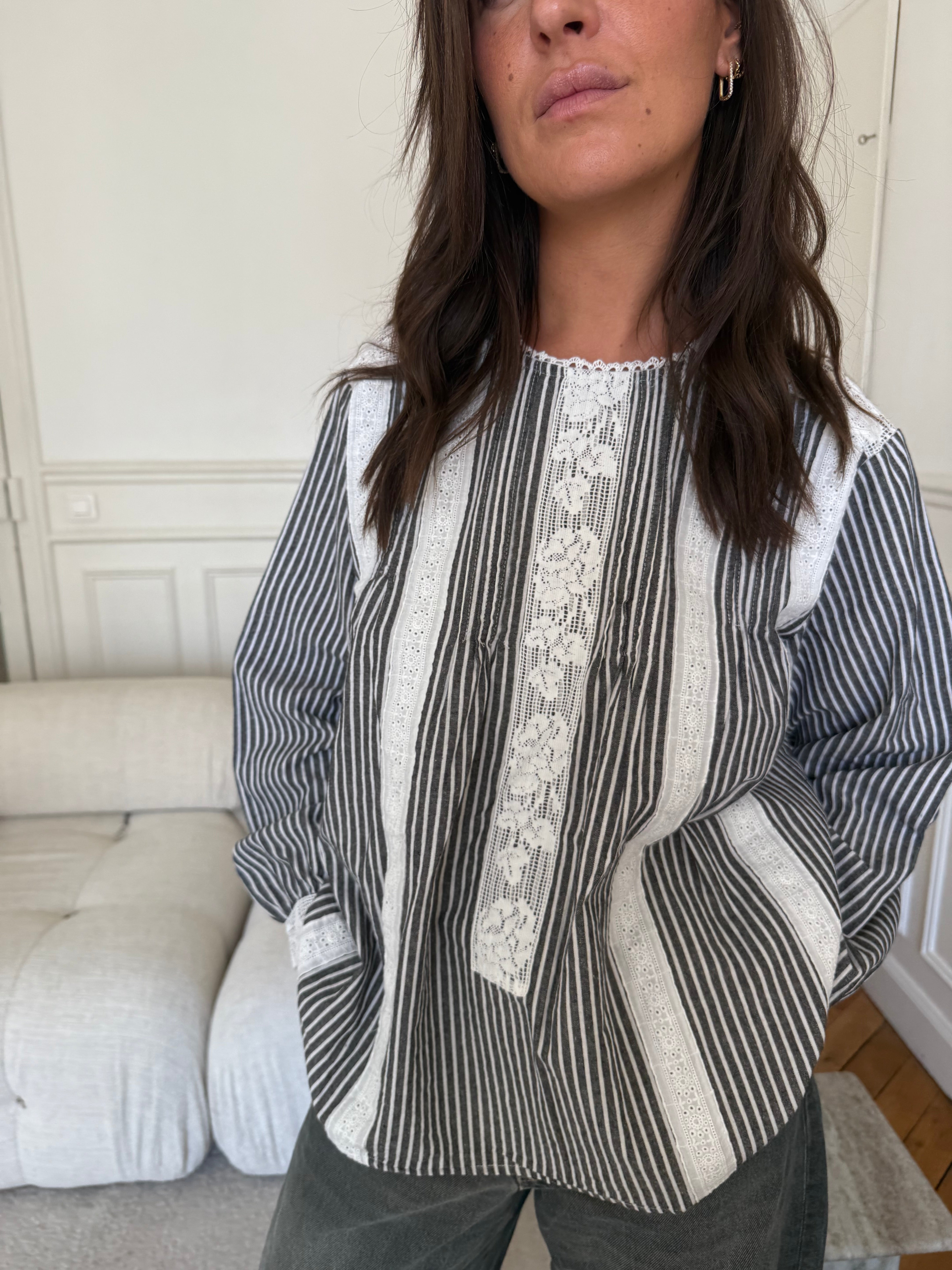 Blouse Betty noir