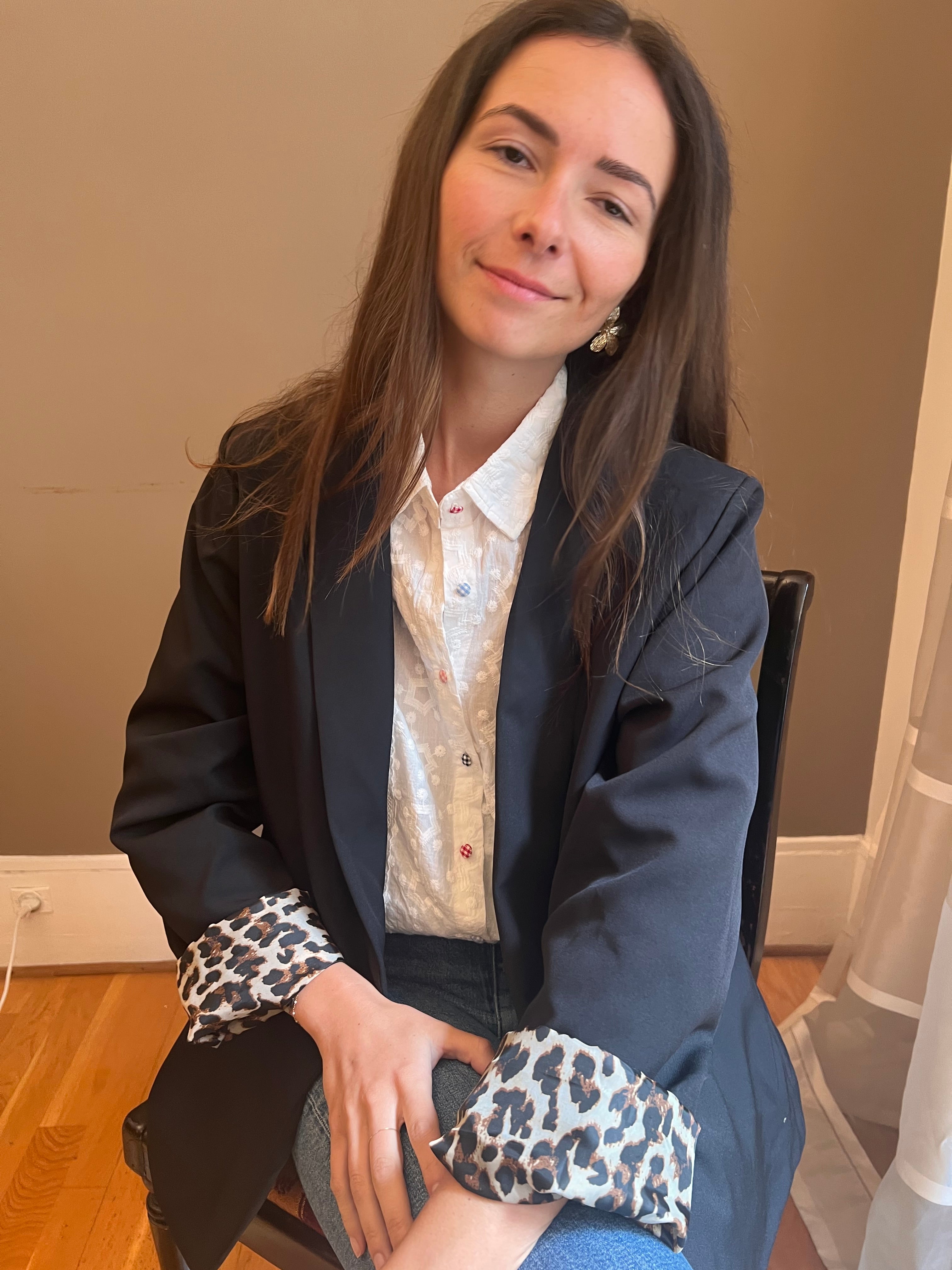 Blazer Ninoa TAILLE UNIQUE DU 34 AU 44