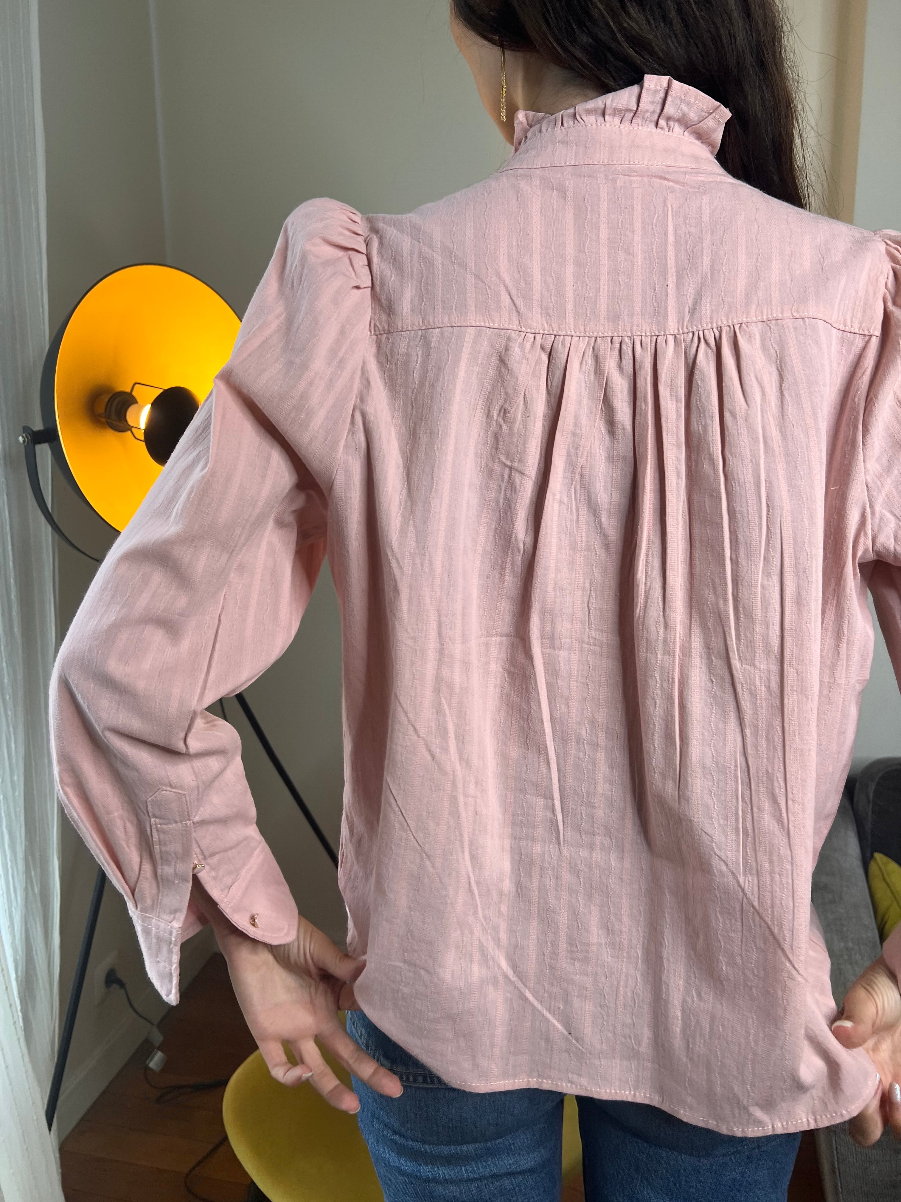 Chemise Cassandre Rose