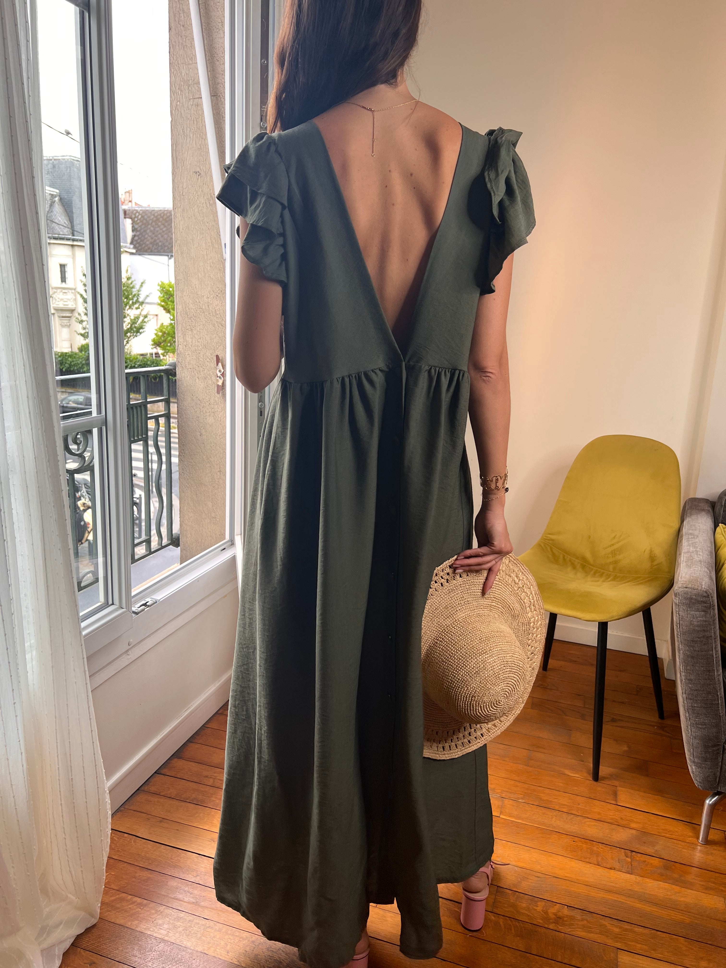 Robe Ava kaki