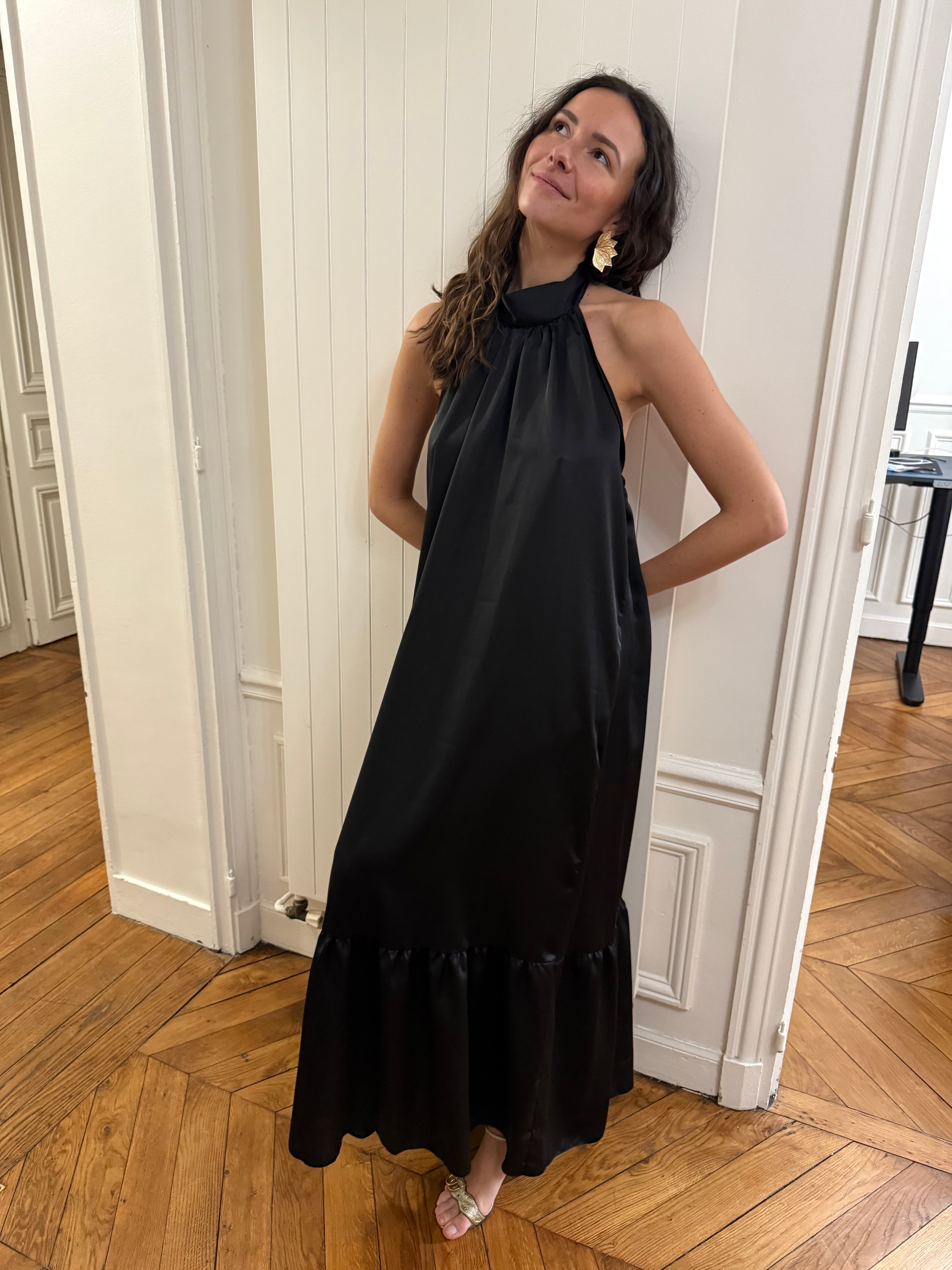 Robe Olga noir