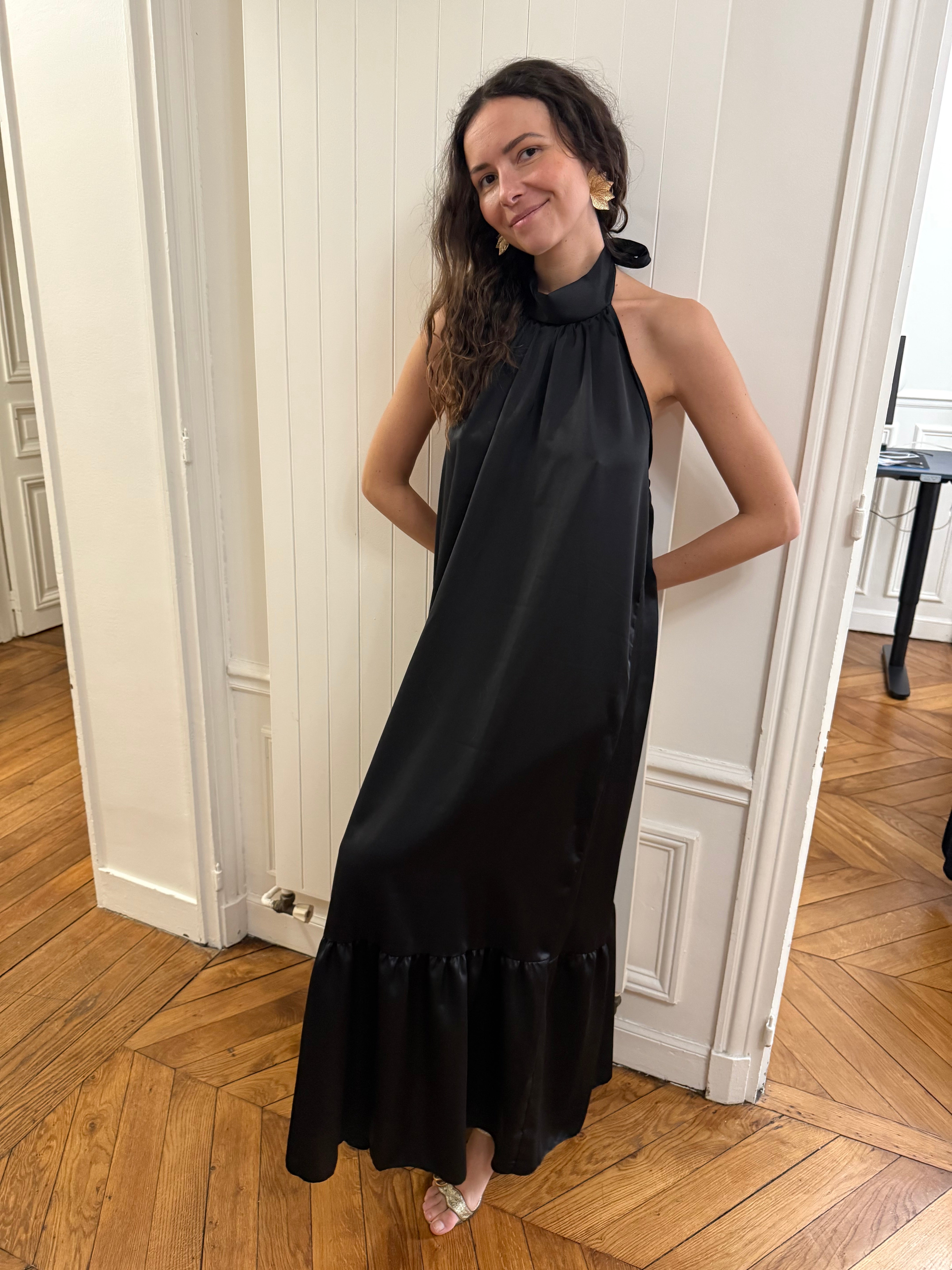 Robe Olga noir