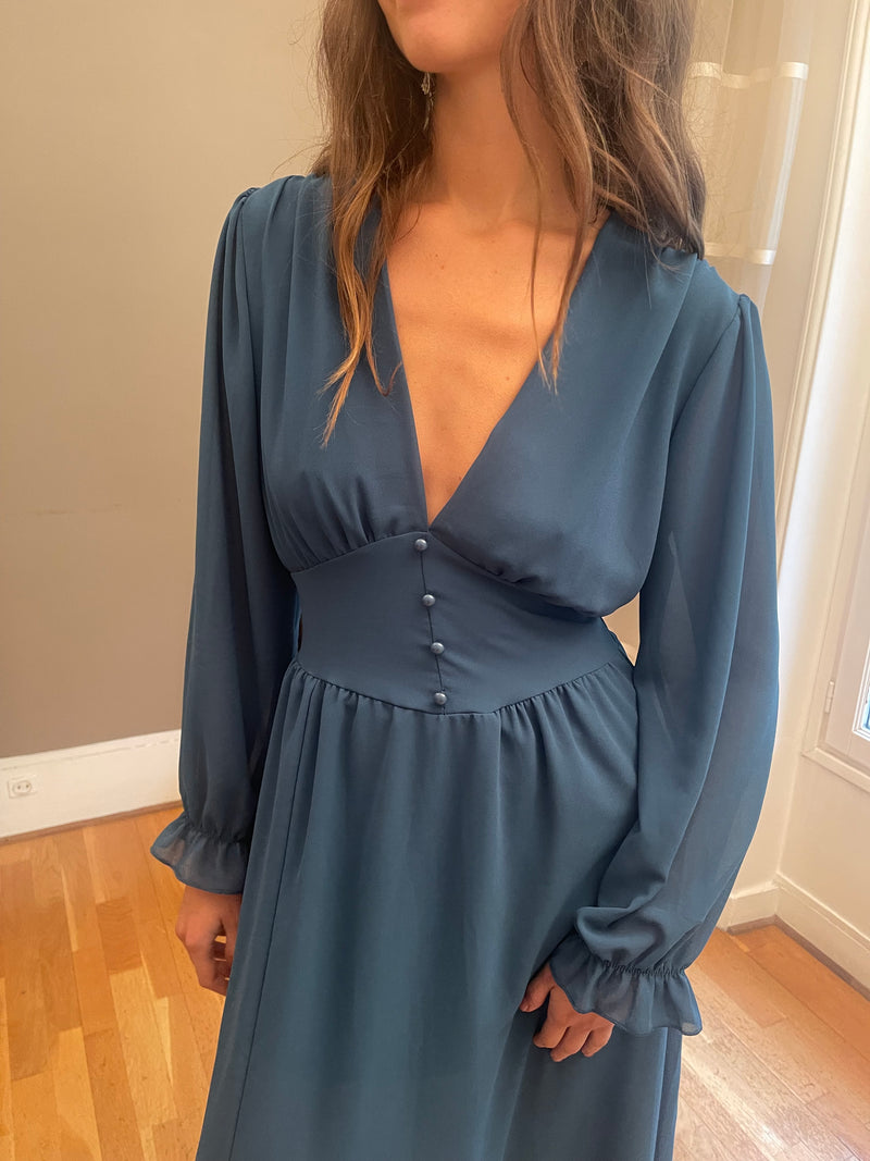 Robe Avina bleu