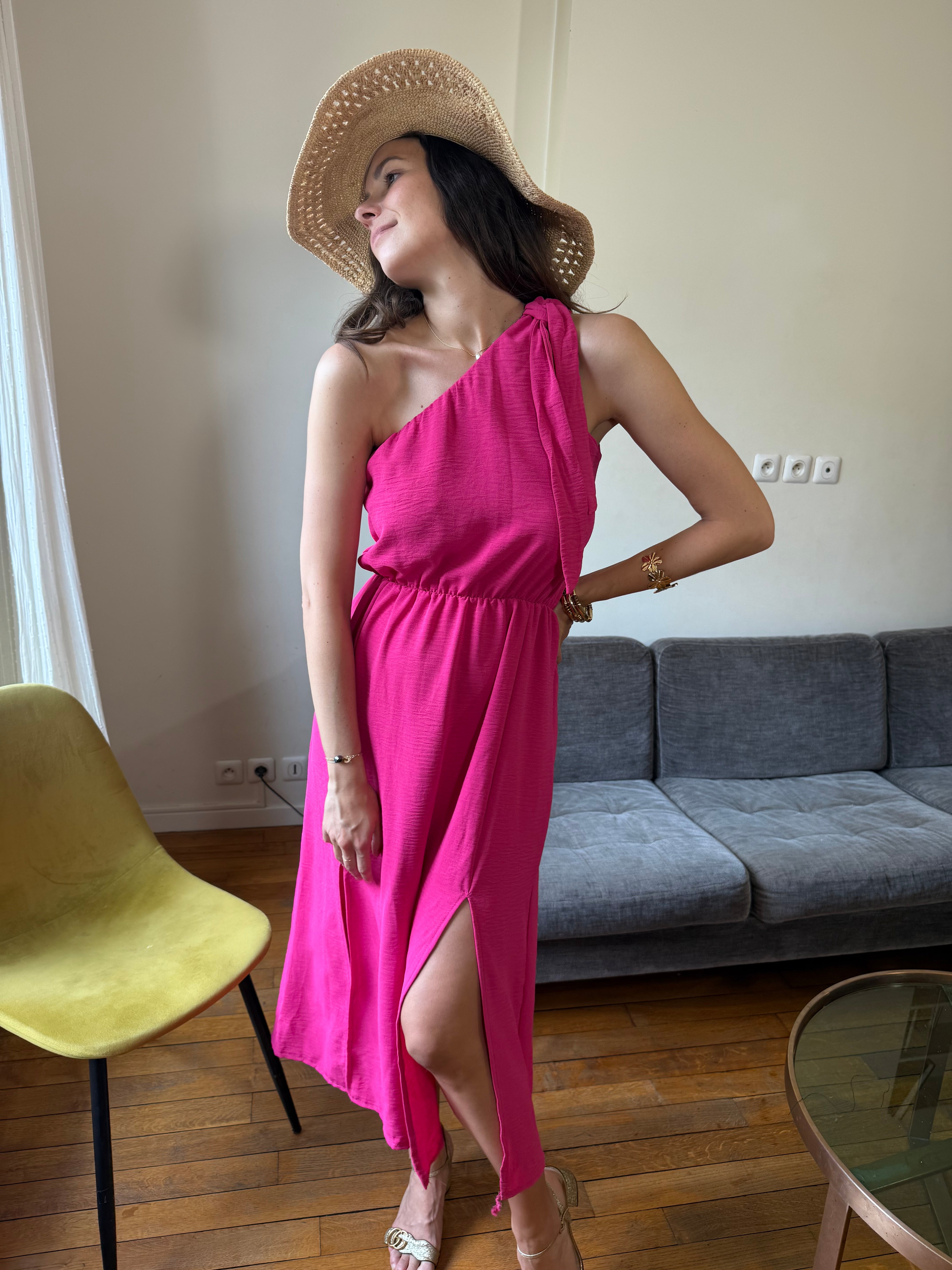 Robe Lilia fushia