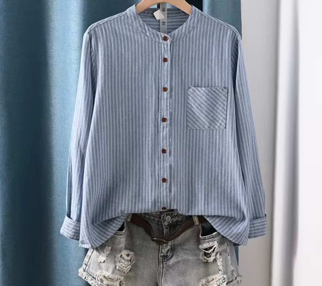 Chemise Diane rayures