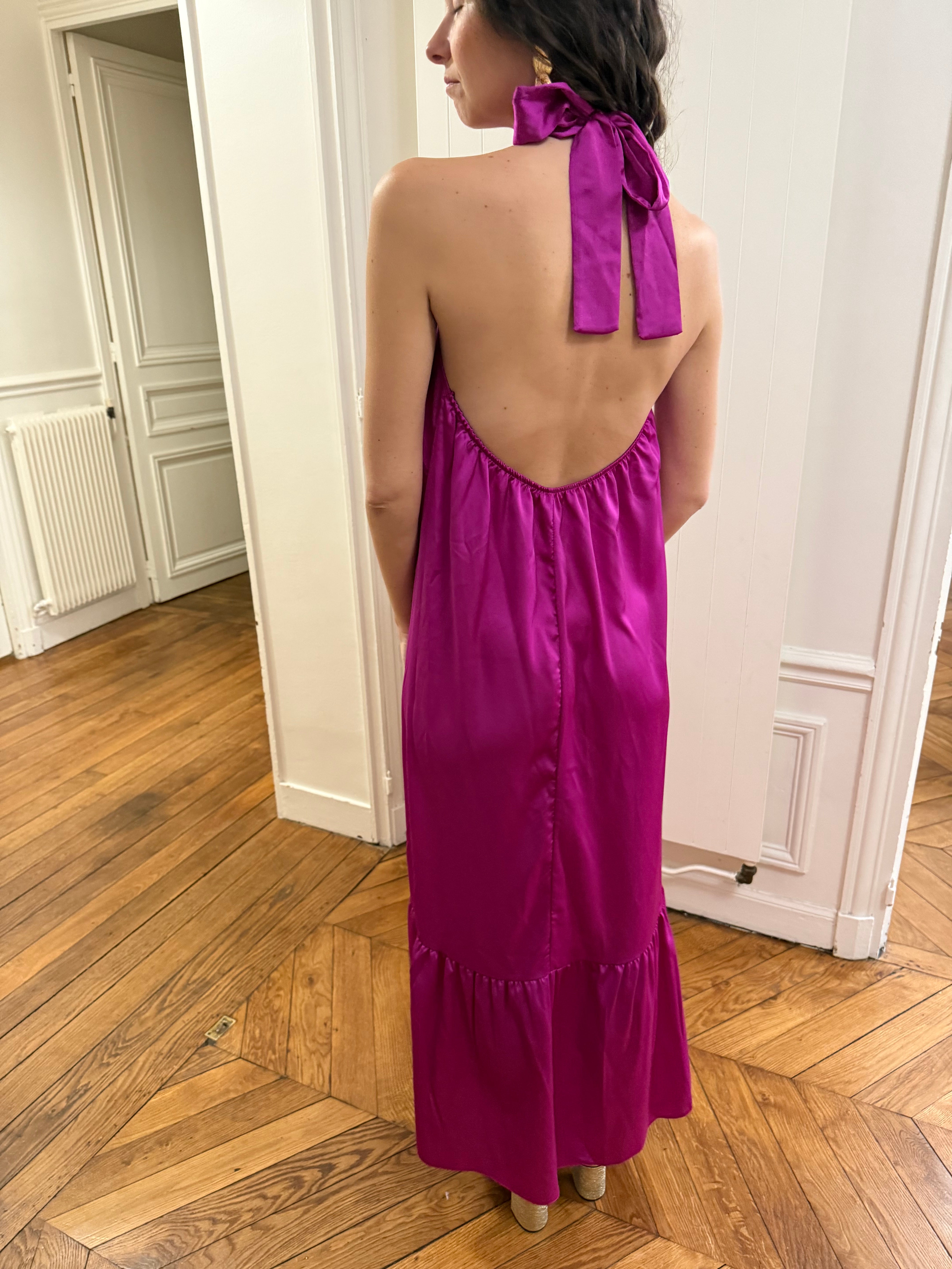 Robe Olga Fushia