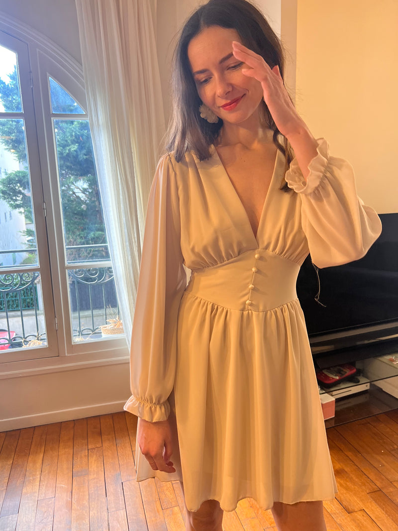 Robe Lolie  écrue