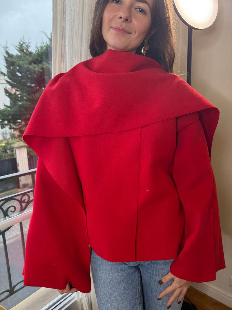 Veste Chal Alma rouge