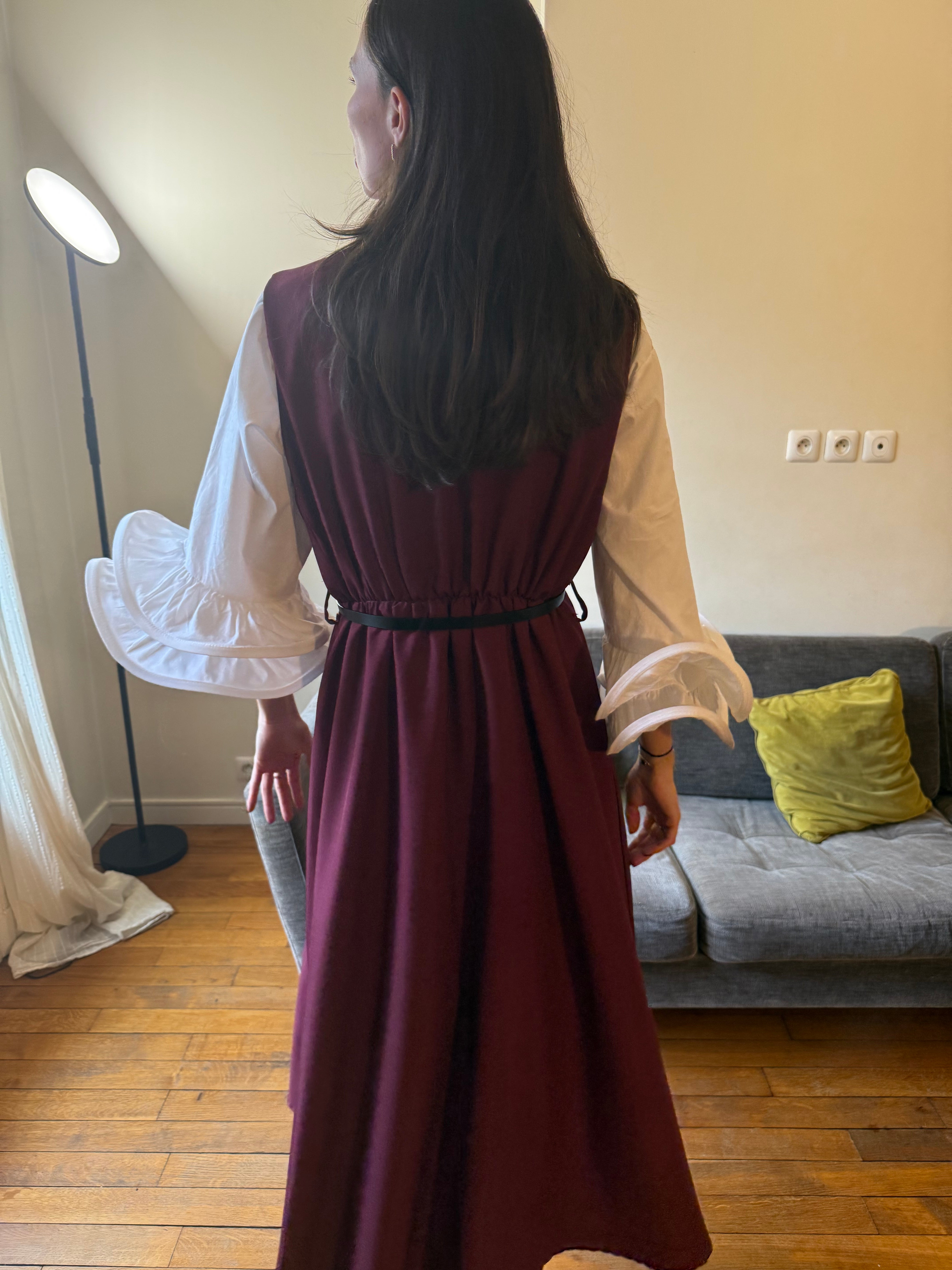 Robe Blazer bordeaux