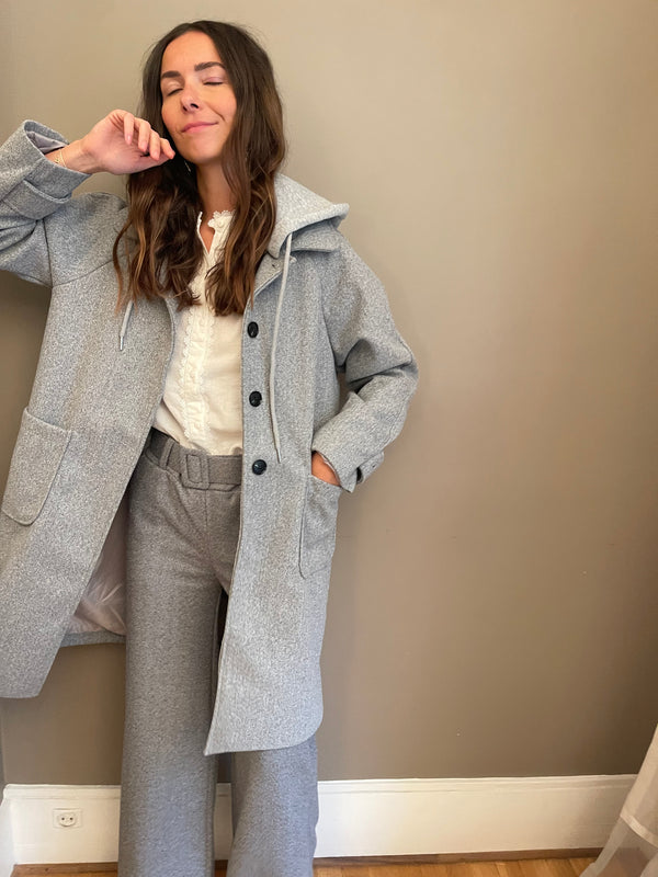 Manteau avec capuche amovible  Patricia