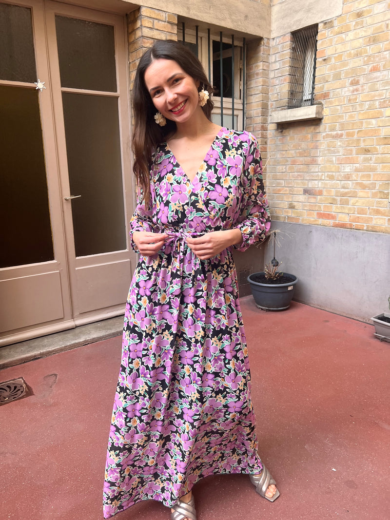 Robe Tonia grosses fleurs