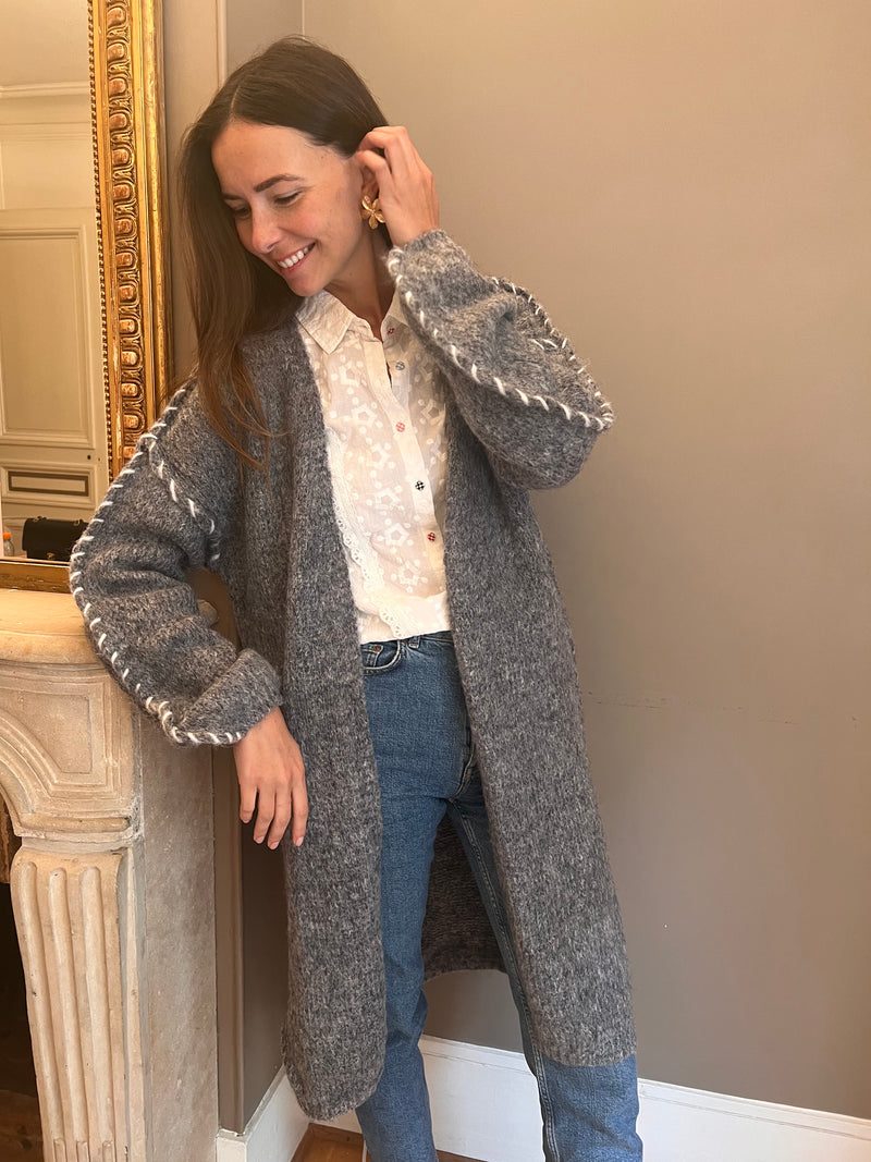 Gilet Lolie gris