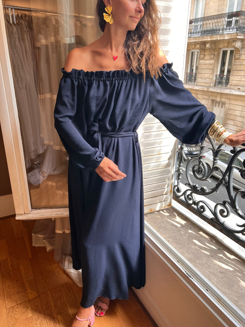 Robe Dania Bleu marine