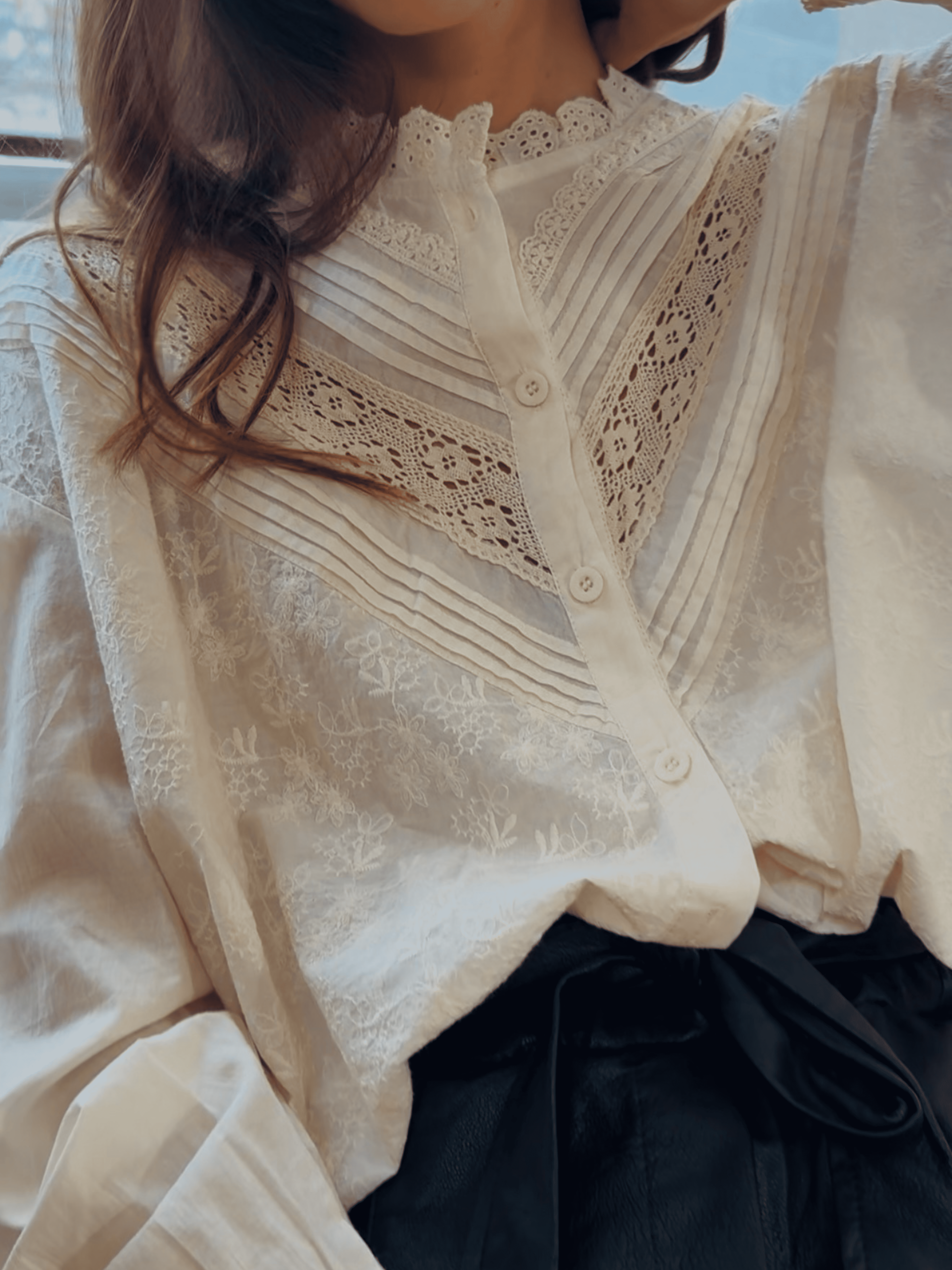 Chemise Astia écrue
