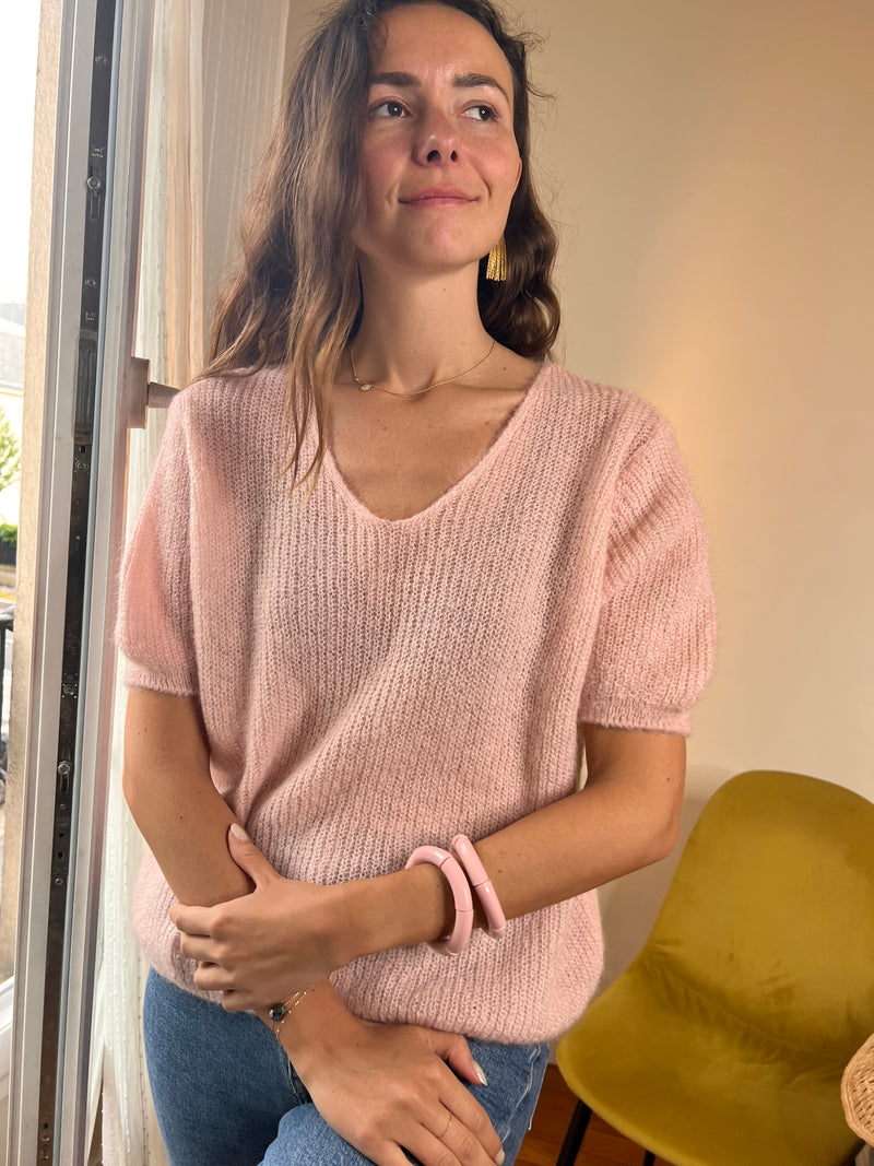 Pull Jenie rose taille unique