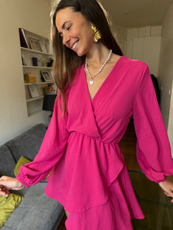 Robe Tonia fushia