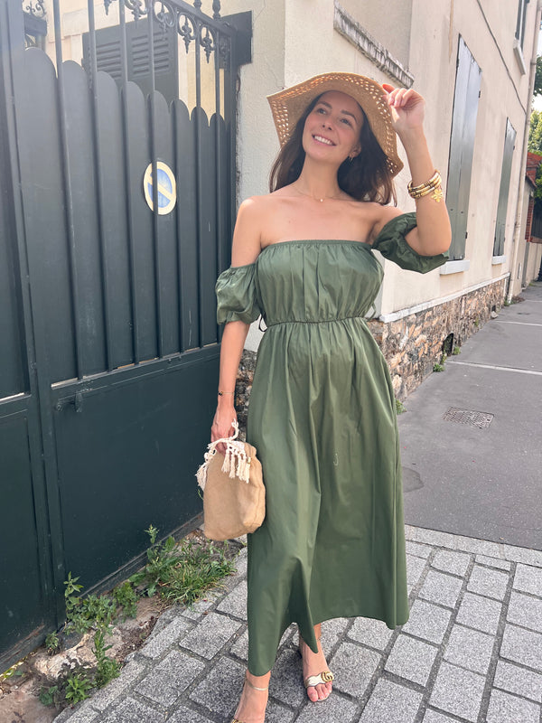 Robe Terry kaki