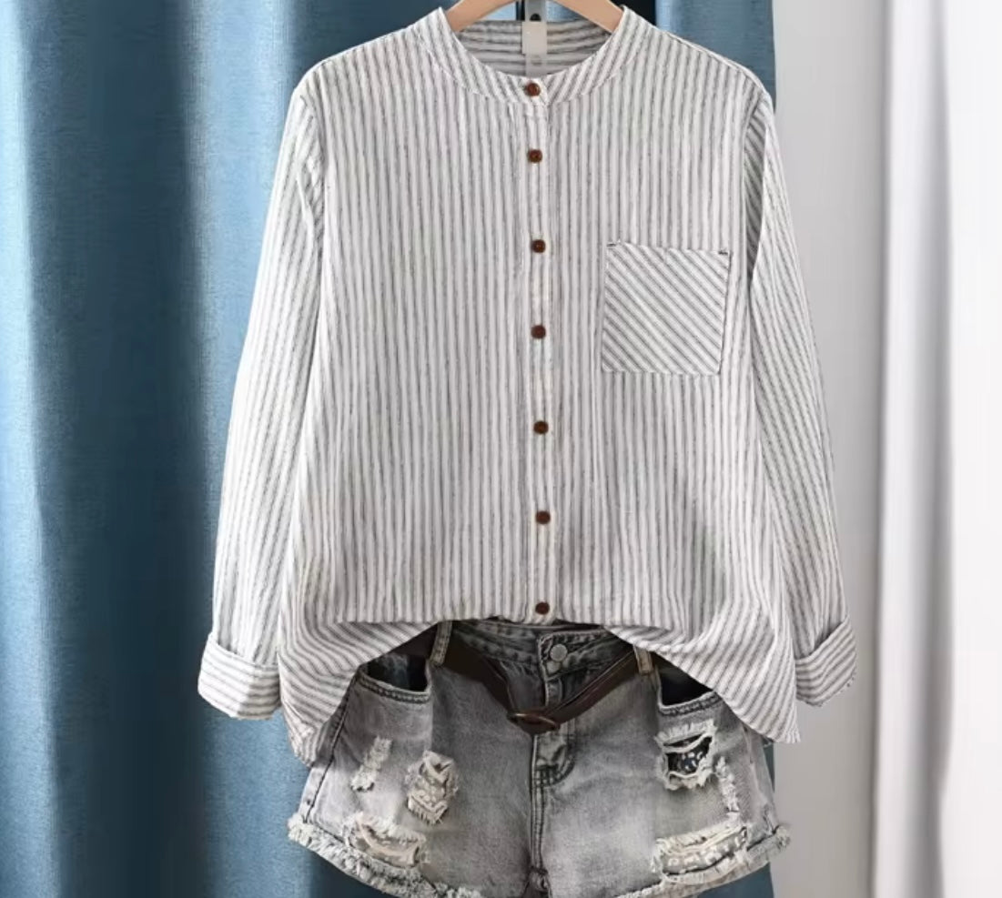 Chemise Diane rayures