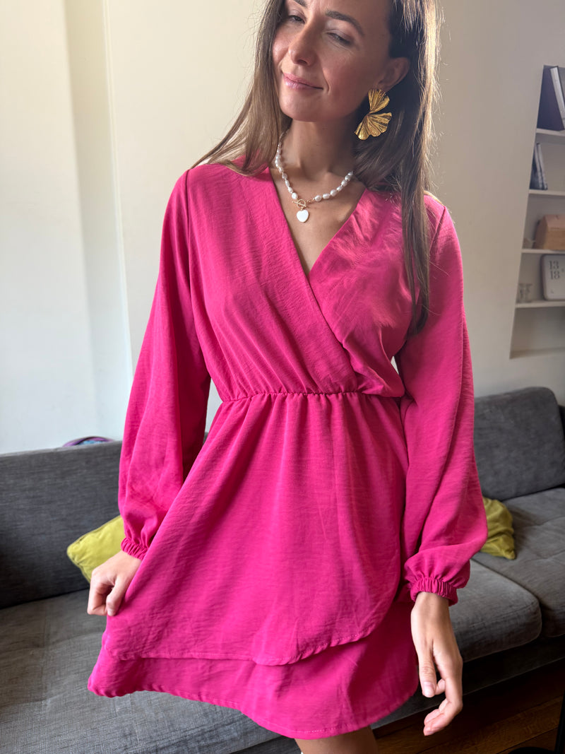 Robe Tonia fushia