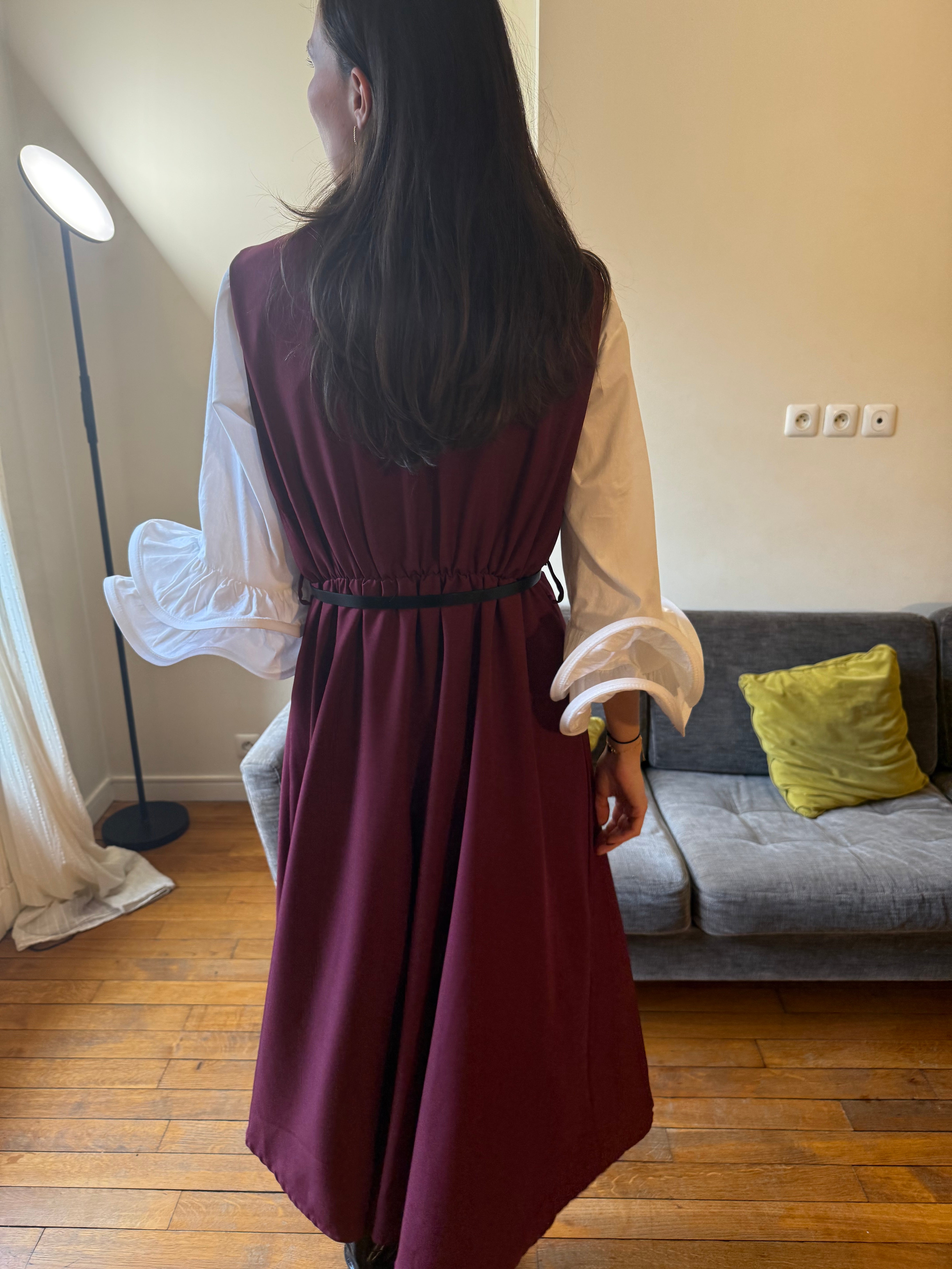 Robe Blazer bordeaux