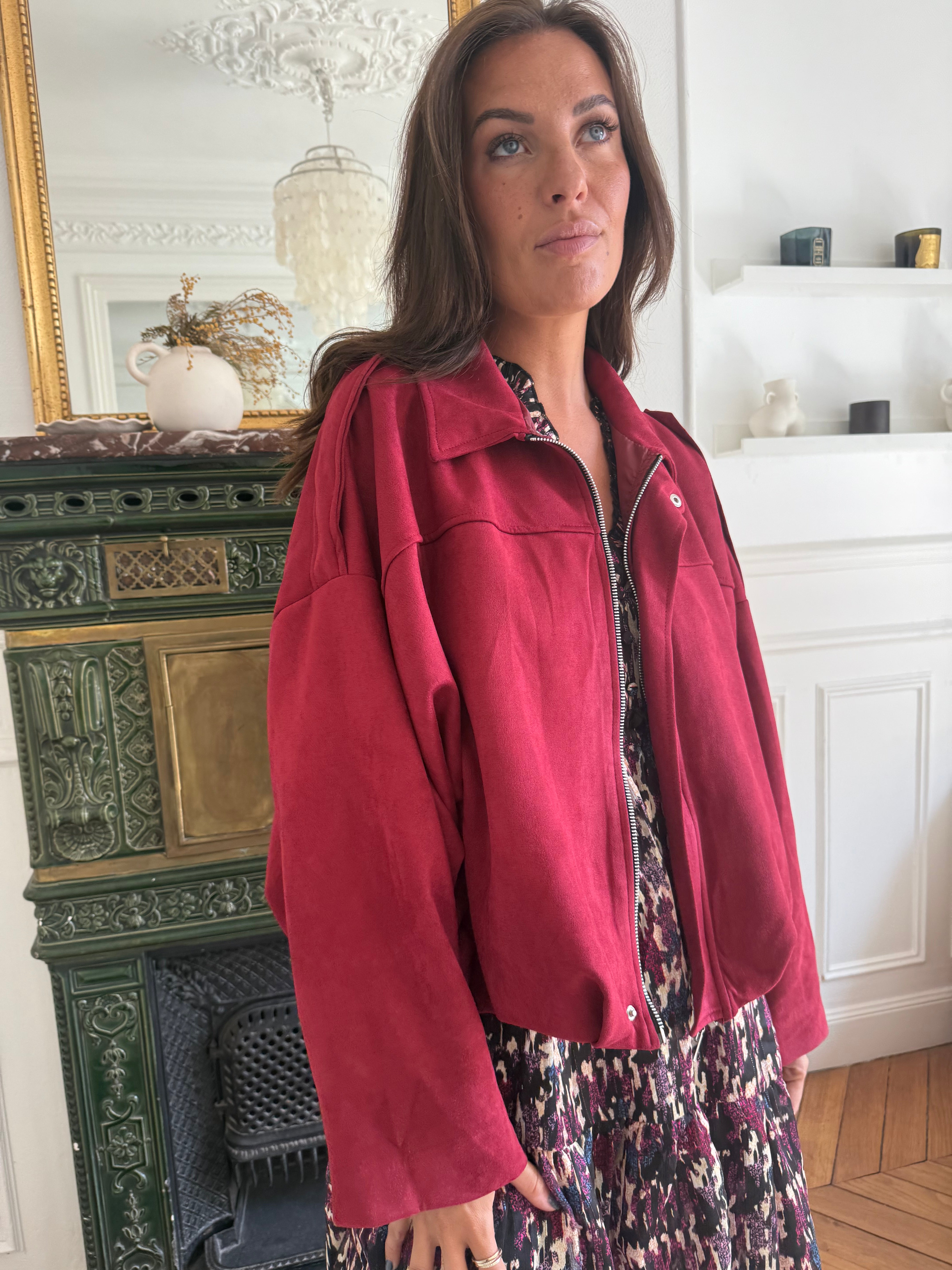 Bombers Solal bordeaux  taille unique