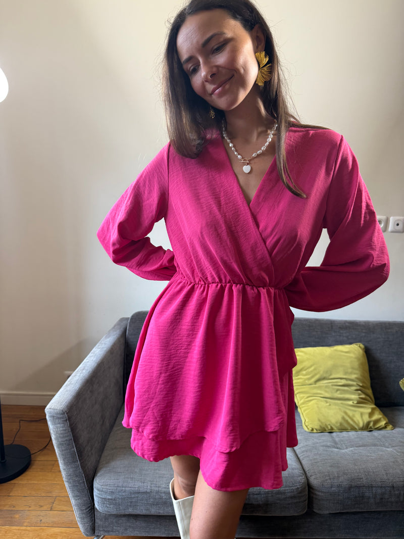 Robe Tonia fushia