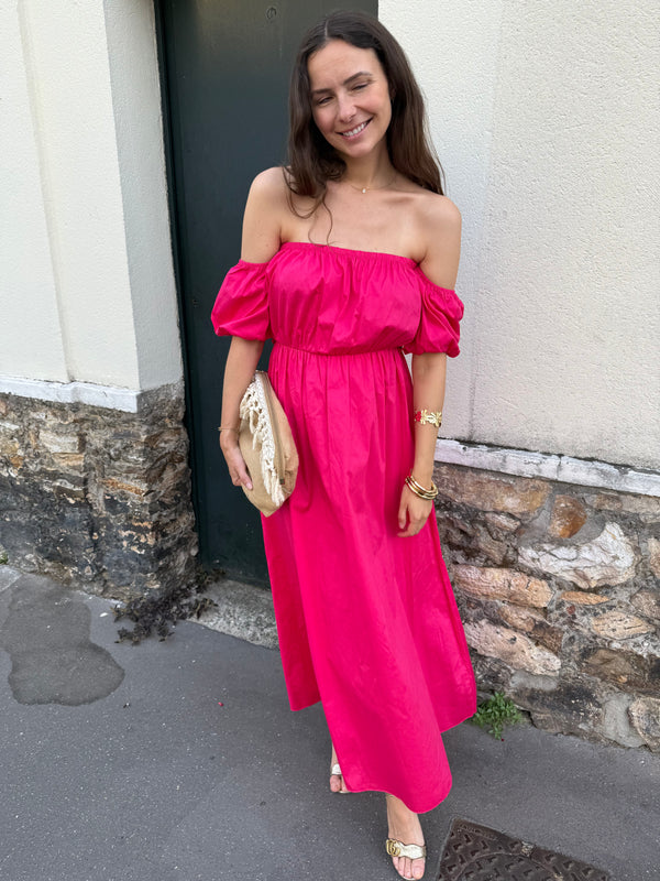 Robe Terry fushia