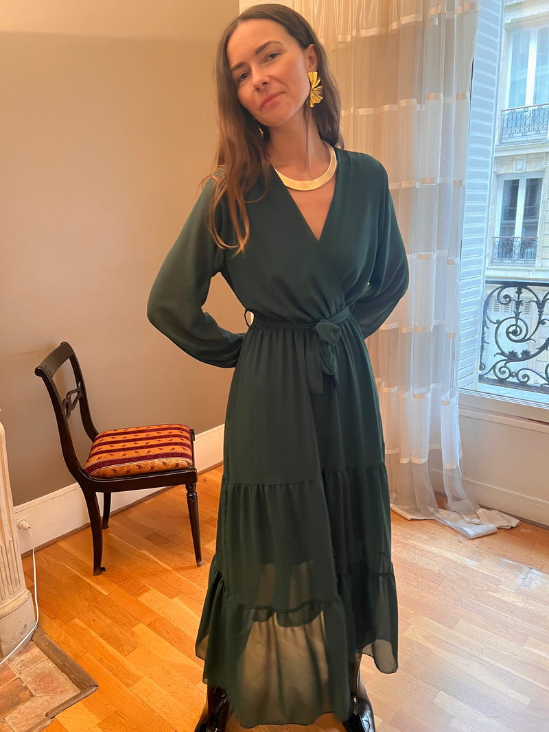 Robe Livia vert