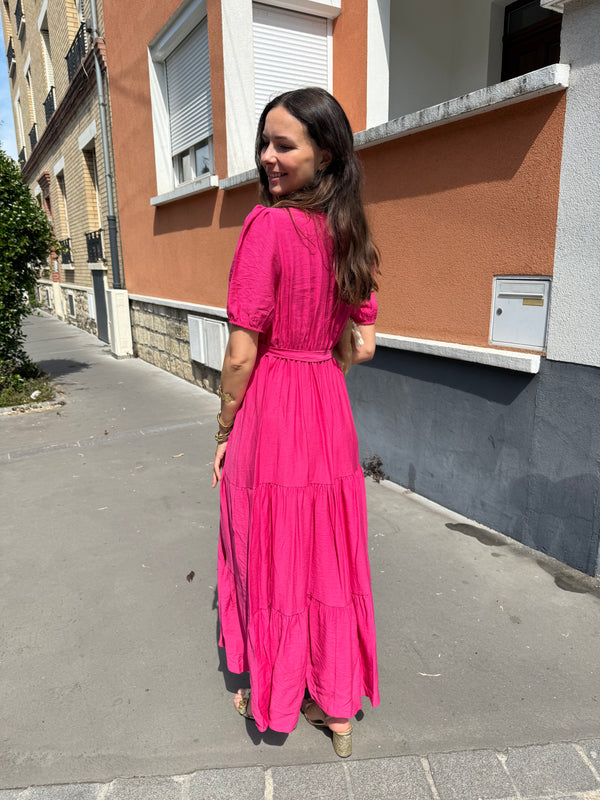 Robe Mila Fushia