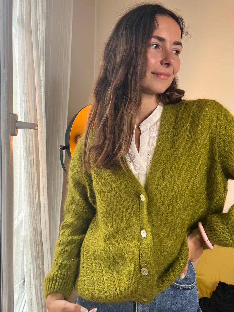 Gilet Jessy vert taille unique