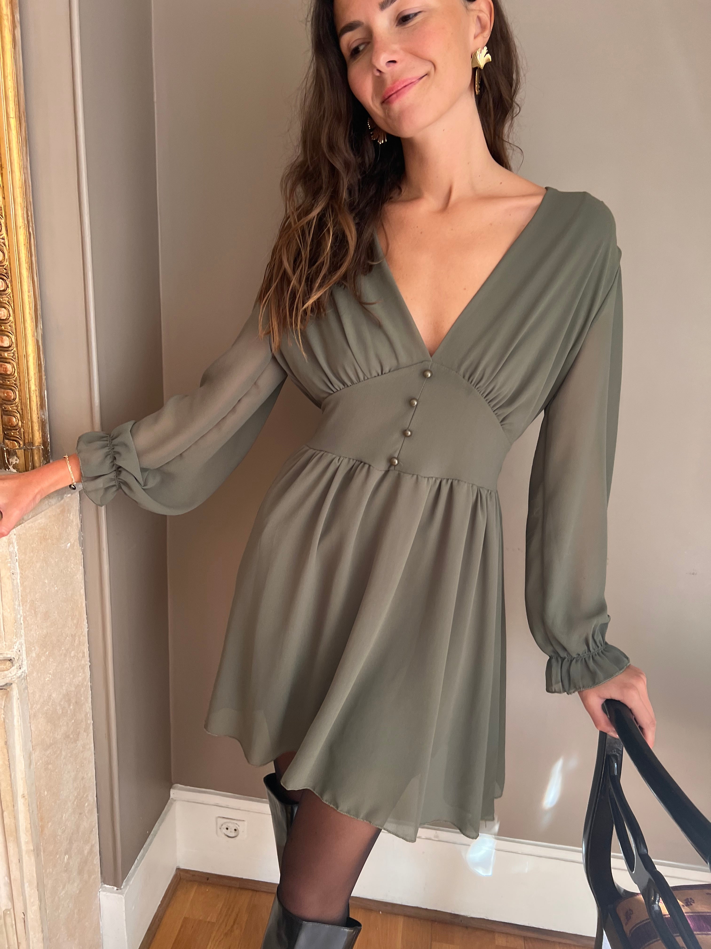 Robe Lolie kaki