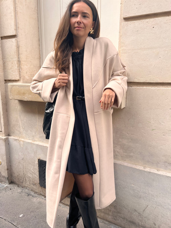 Manteau Alma Craie