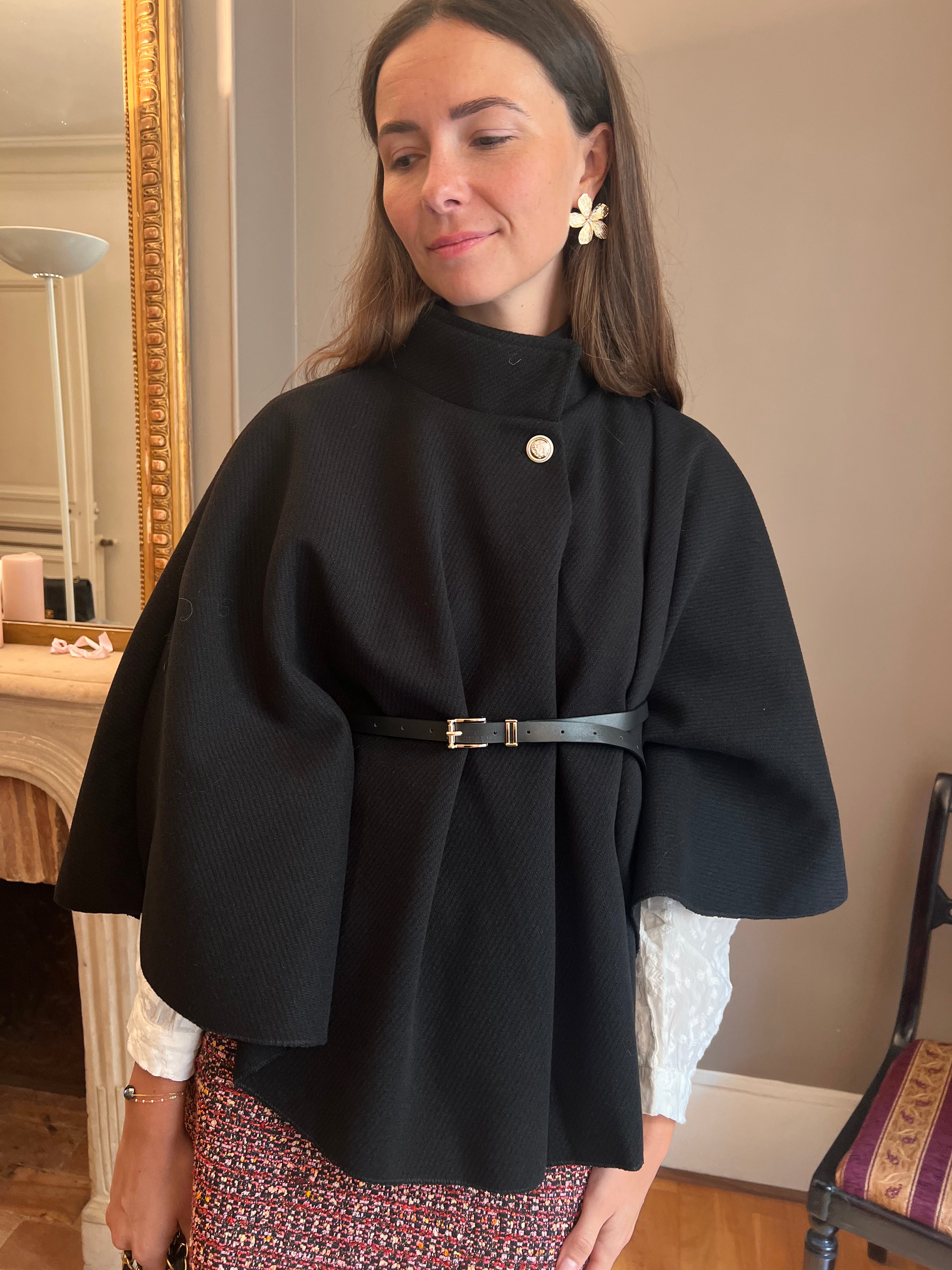 Capeline Jina noir taille unique du 34 au 46