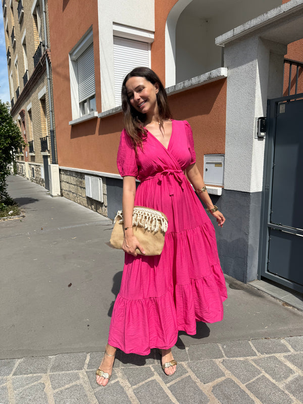 Robe Mila Fushia